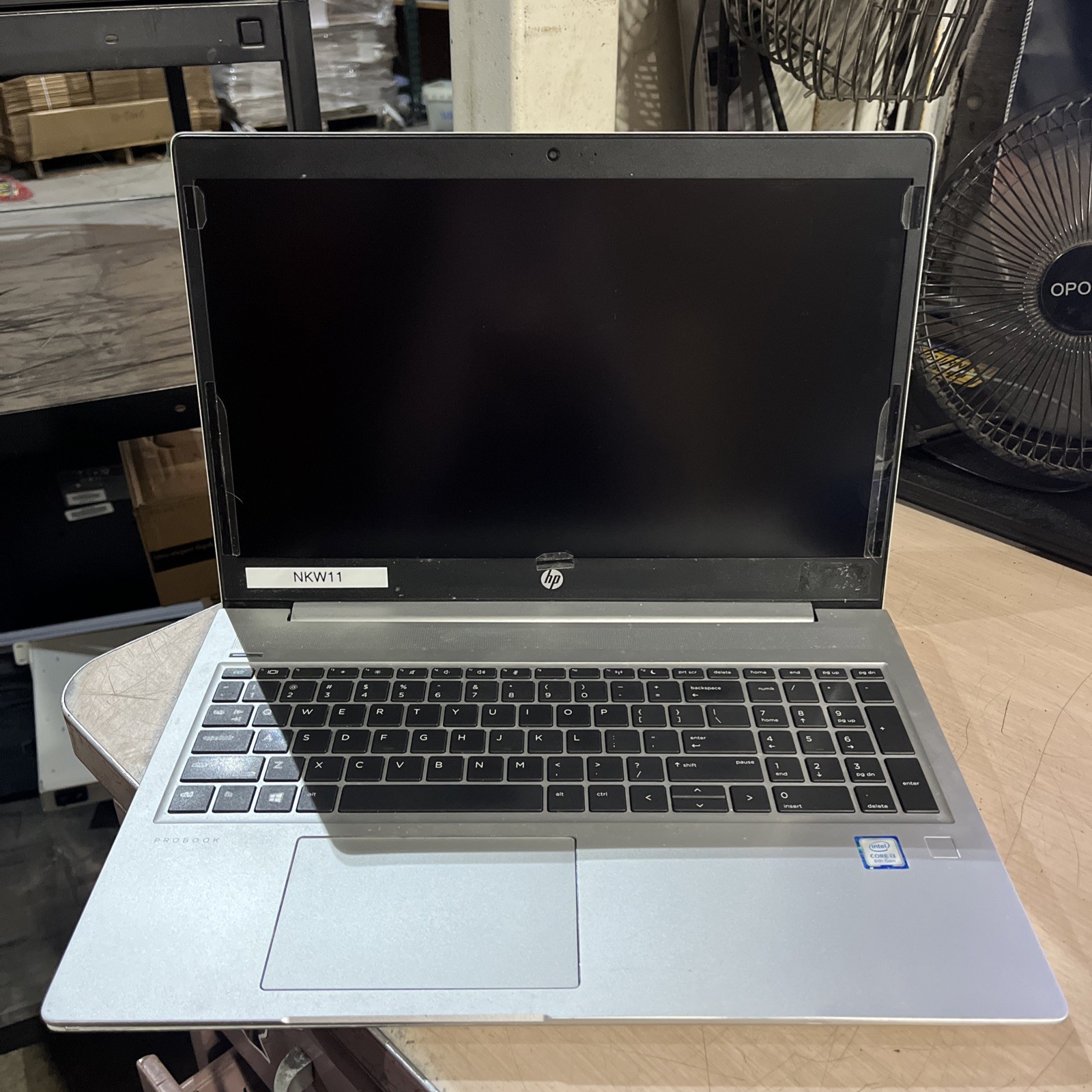 HP PROBOOK 450 G6 INTEL CORE I3 8TH GEN 8GB RAM NO HD