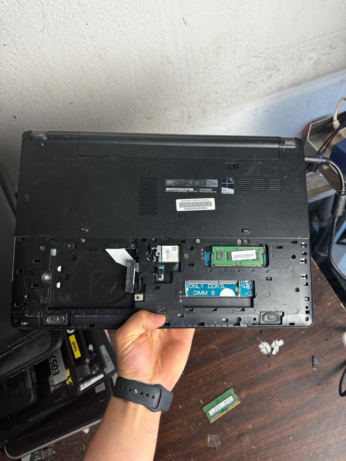 Dell Latitude 3560 Intel Core i3-5005U Laptop for Parts/Repair #6388