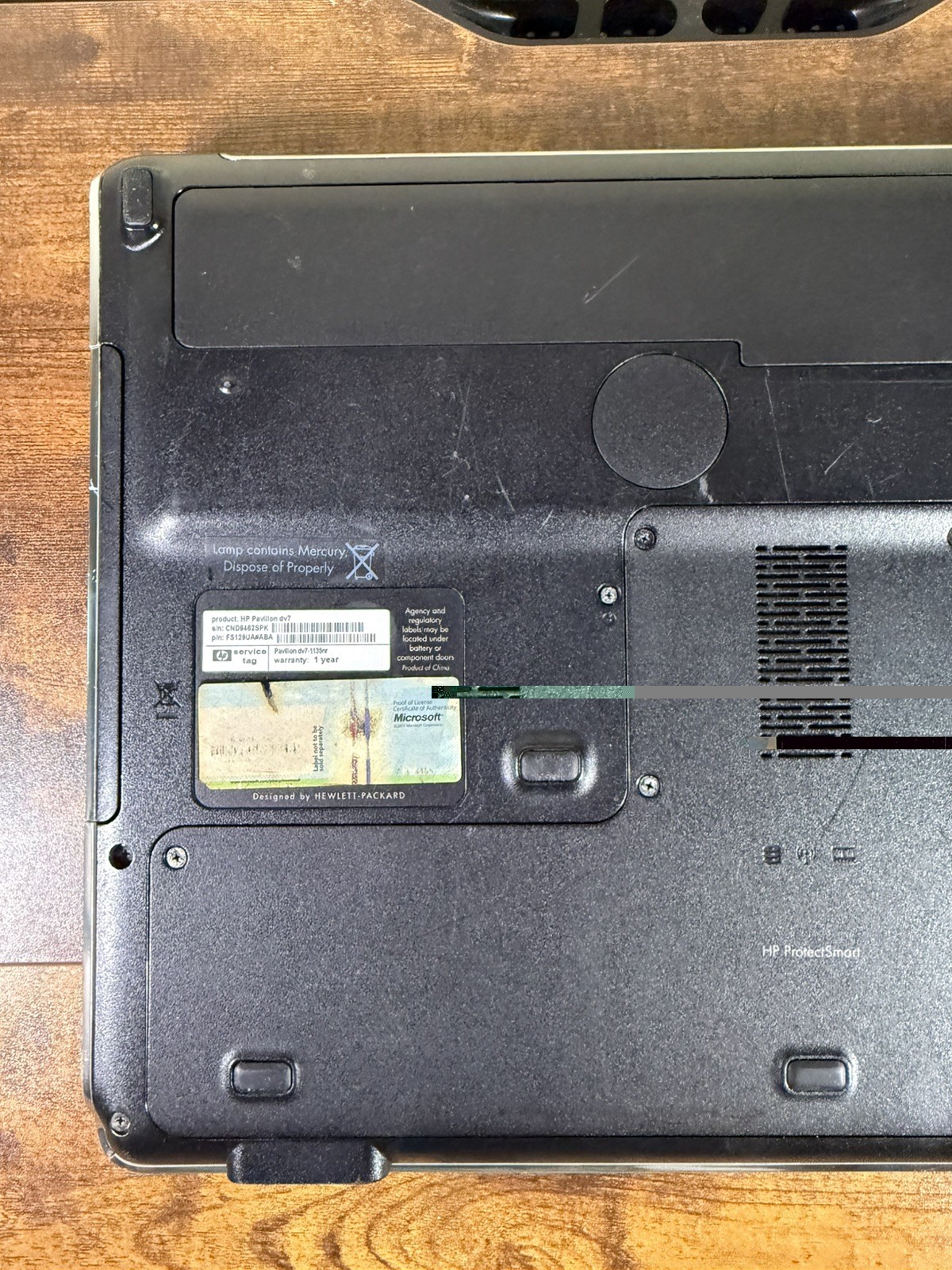 HP Pavilion DV7-1135nr SSD Laptop – Ready to Use