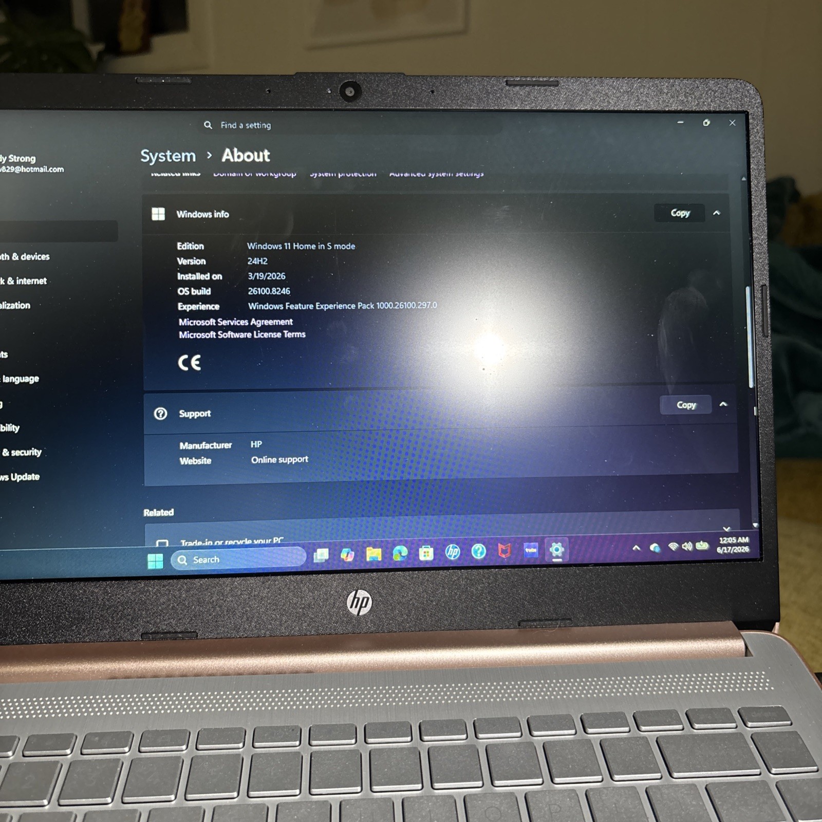 HP Laptop 14-dq6015dx 14″ Intel N150 4GB RAM 128GB UFS Windows 11 Home