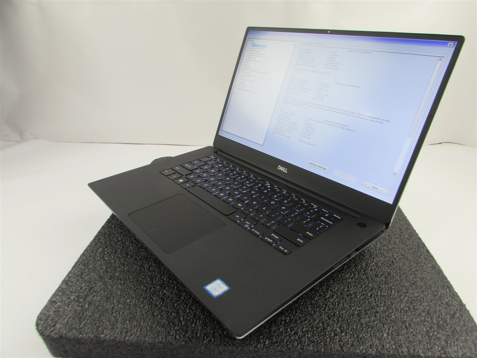 DELL PRECISION 5540 1920X1080 FHD I7-9850H 512GB SSD 32GB RAM T2000 NO O.S