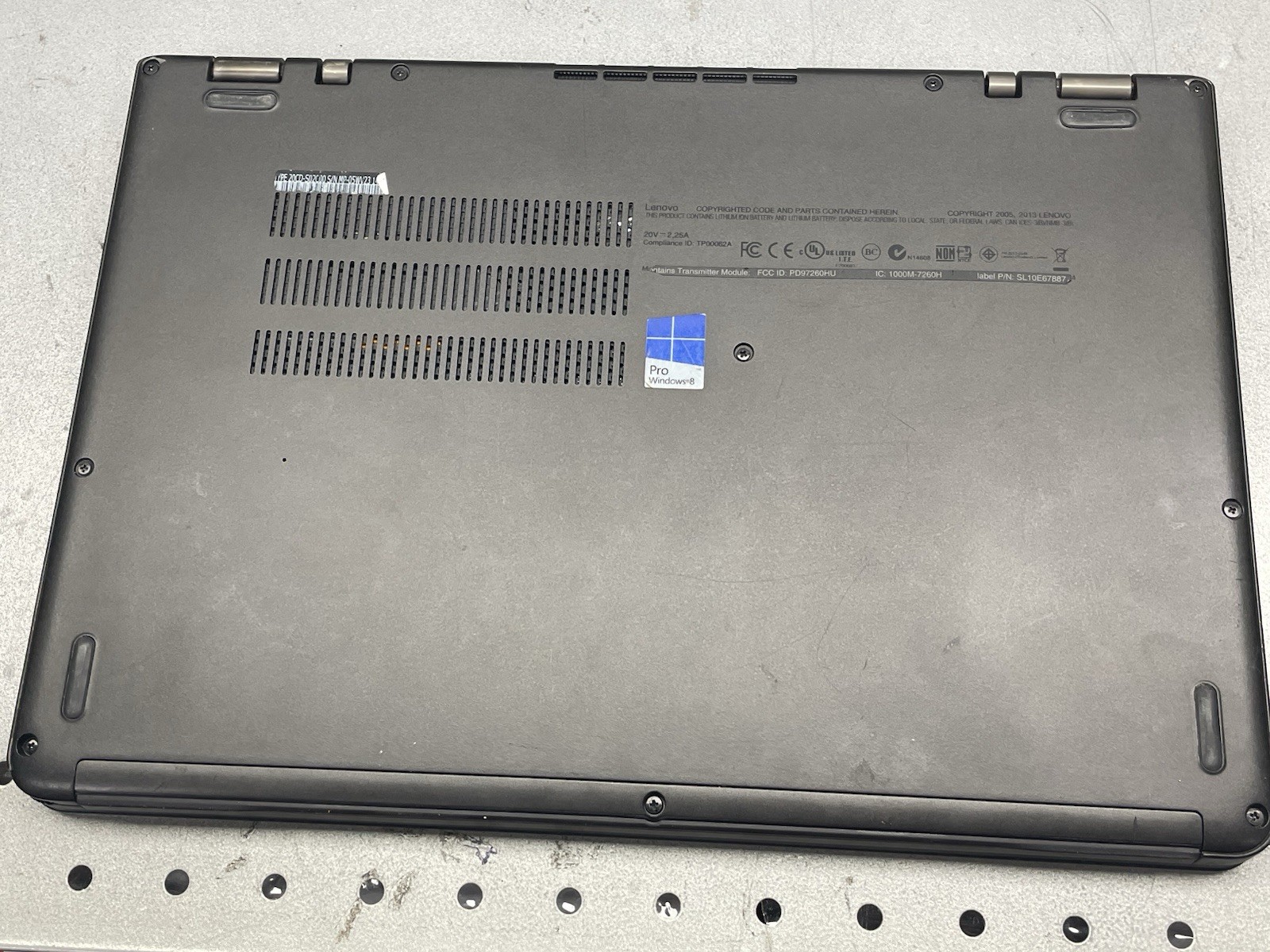 LENOVO THINKPAD YOGA Laptop w/ Intel Core i7-4500U 1.80 GHZ + 8 GB | no OS