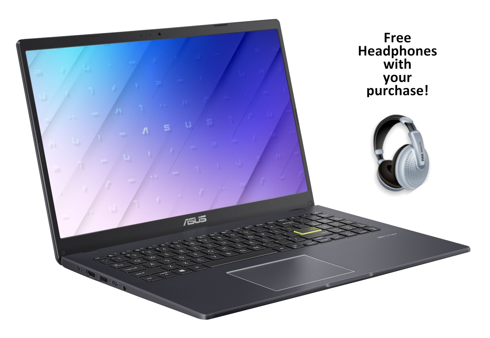Asus L510/E510 15.6″ Intel 1.1-2.8GHz 4 GB 128 GB Win11/10+2nd OS Office*