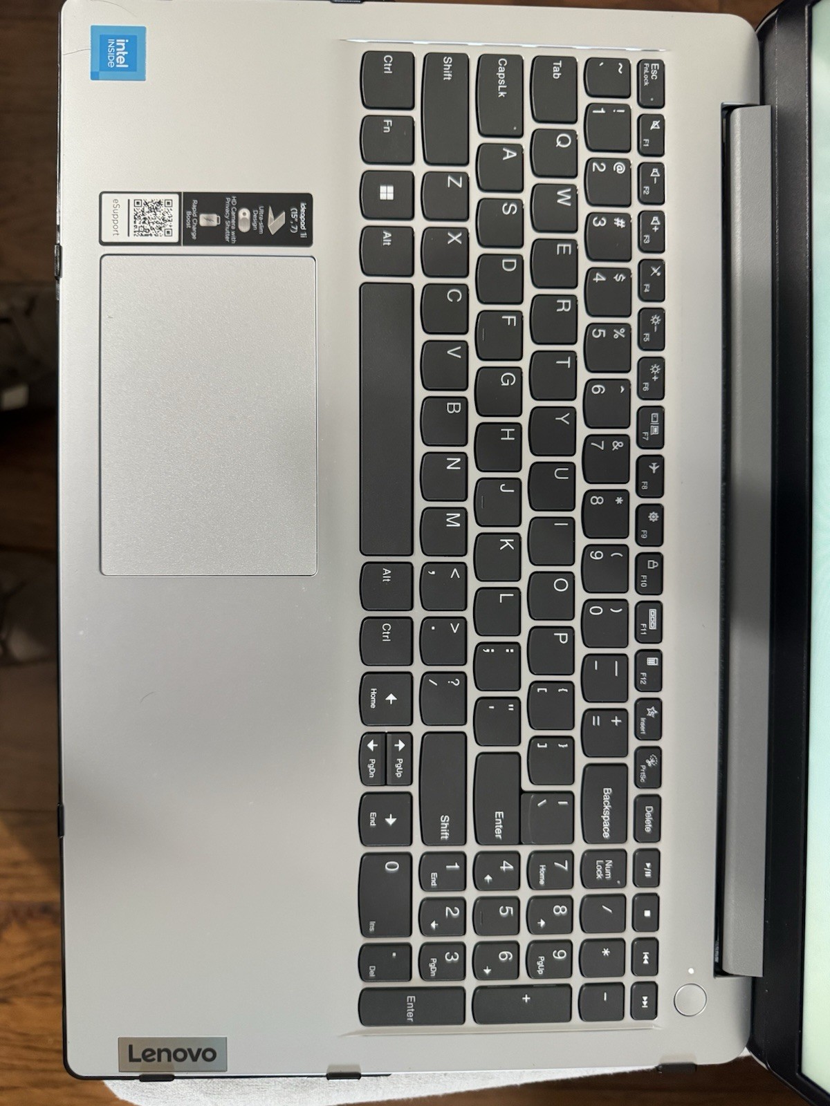 Ideapad 1 Intel (R) Celeron (R) N4500 @ 1.10GHz. 8GB Ram. 256GB Storage.