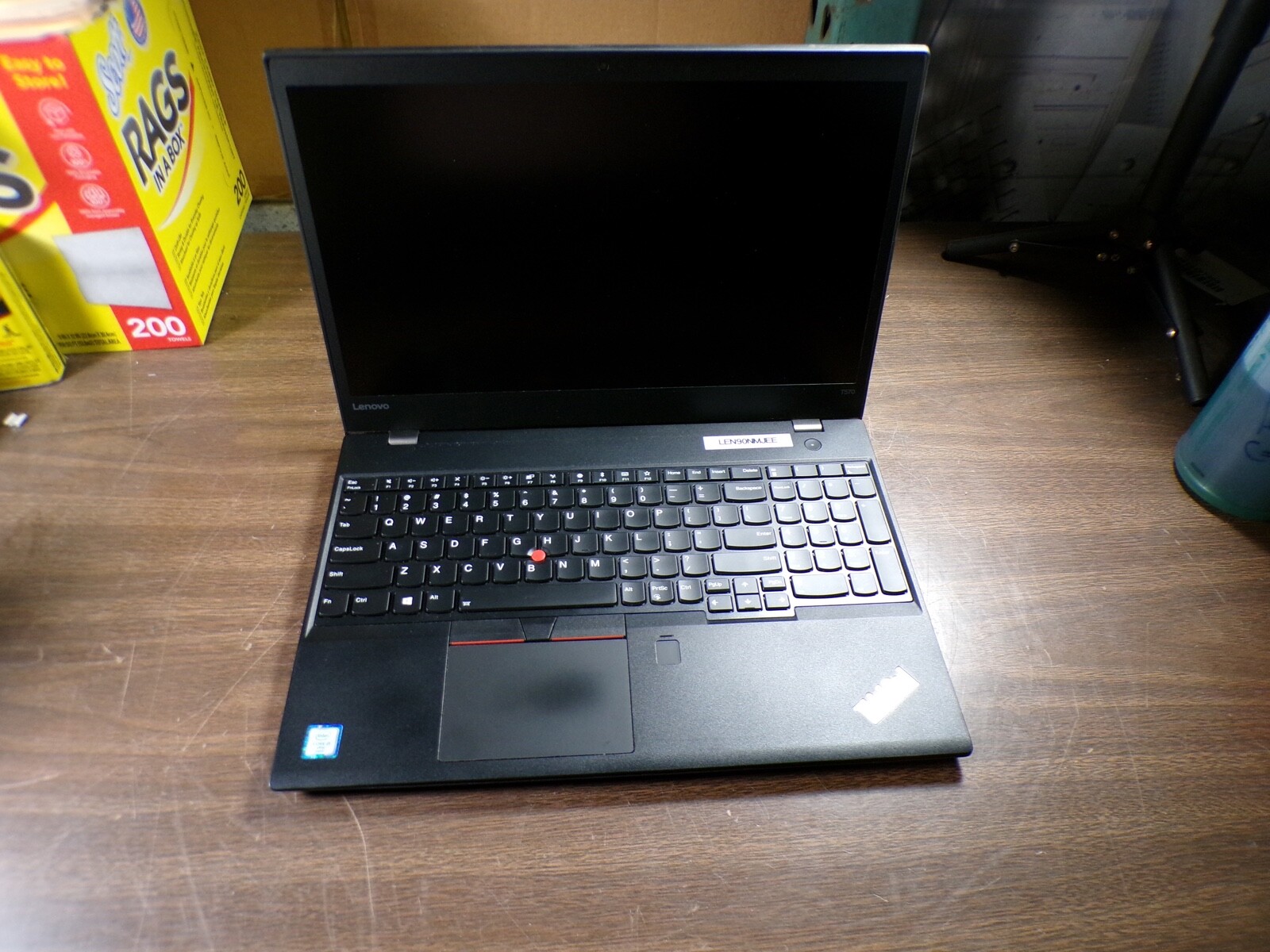 THINKPAD LENOVO T570 INTEL CORE I5-6300U 2.40GHZ 4GB RAM **NO HD/ NO CADDIE
