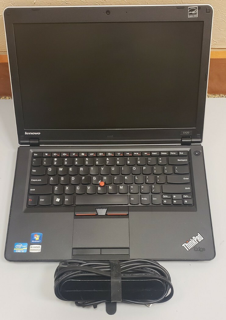 LENOVO THINKPAD EDGE E420 Intel Core i3-2350 2.30GHz 4GB RAM 320GB HDD WEBCAM