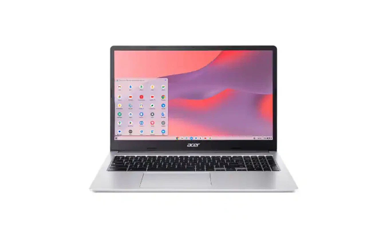 Acer Chromebook 315, 15.6″ FHD, Intel Celeron N4500, 4GB, 64GB eMMC, Silver