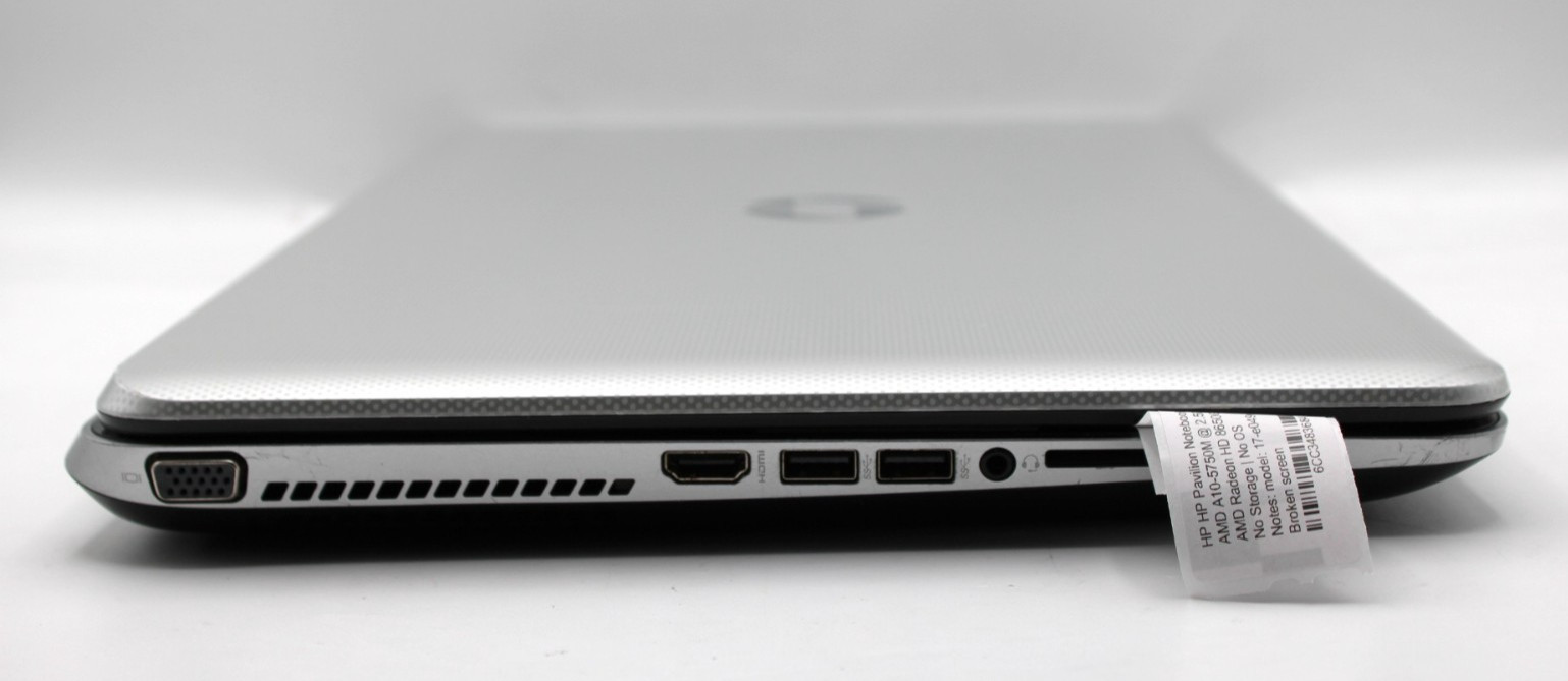 HP Pavilion 17-e049wm AMD A10-5750M@2.5GHz 16GB DDR3 NO STORAGE/OS *USED/TESTED*