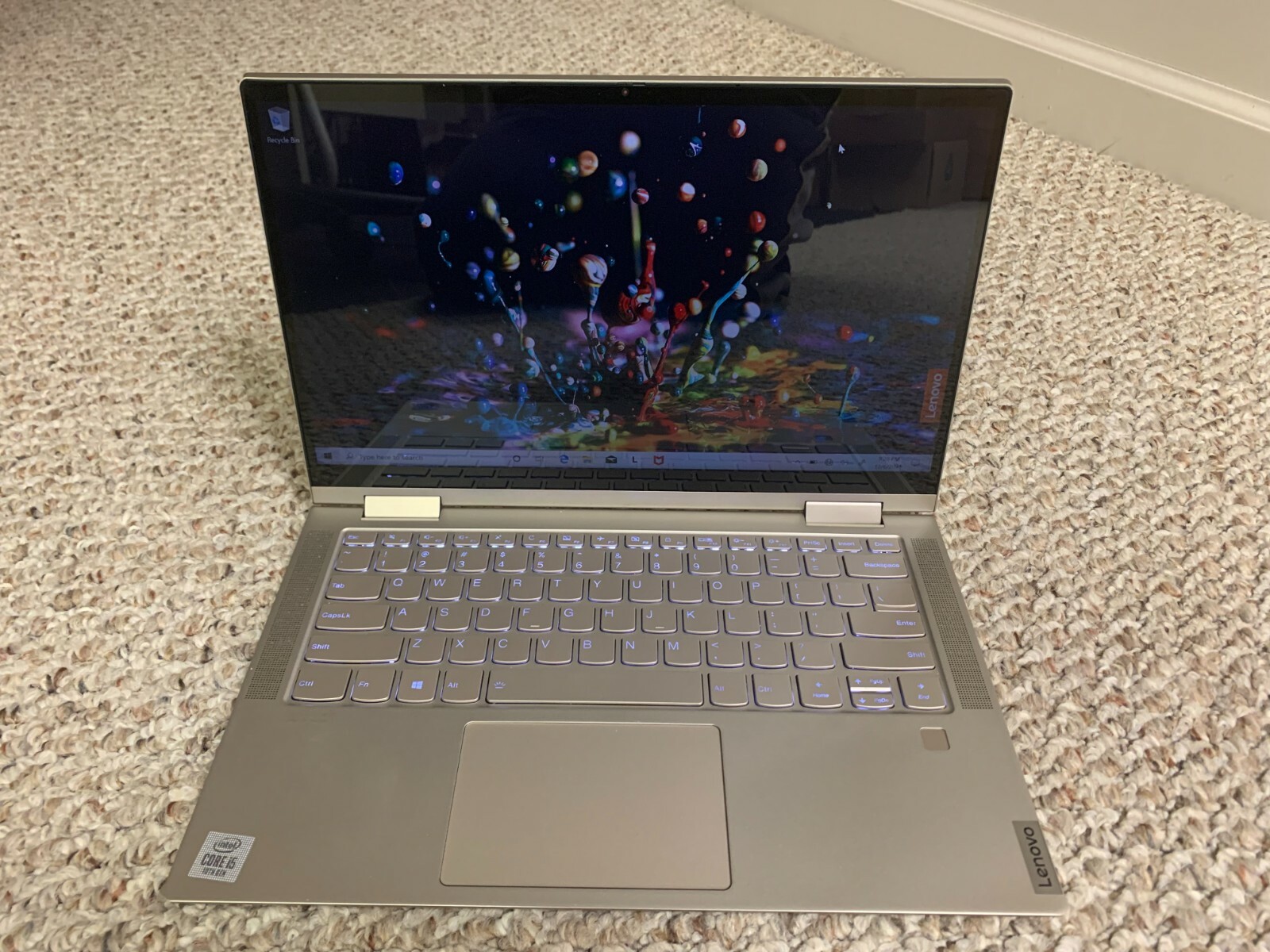 LENOVO YOGA C740-14IML – 14″ 2-IN-1 Convertible FHD LAPTOP I5 8GB 256GB SSD