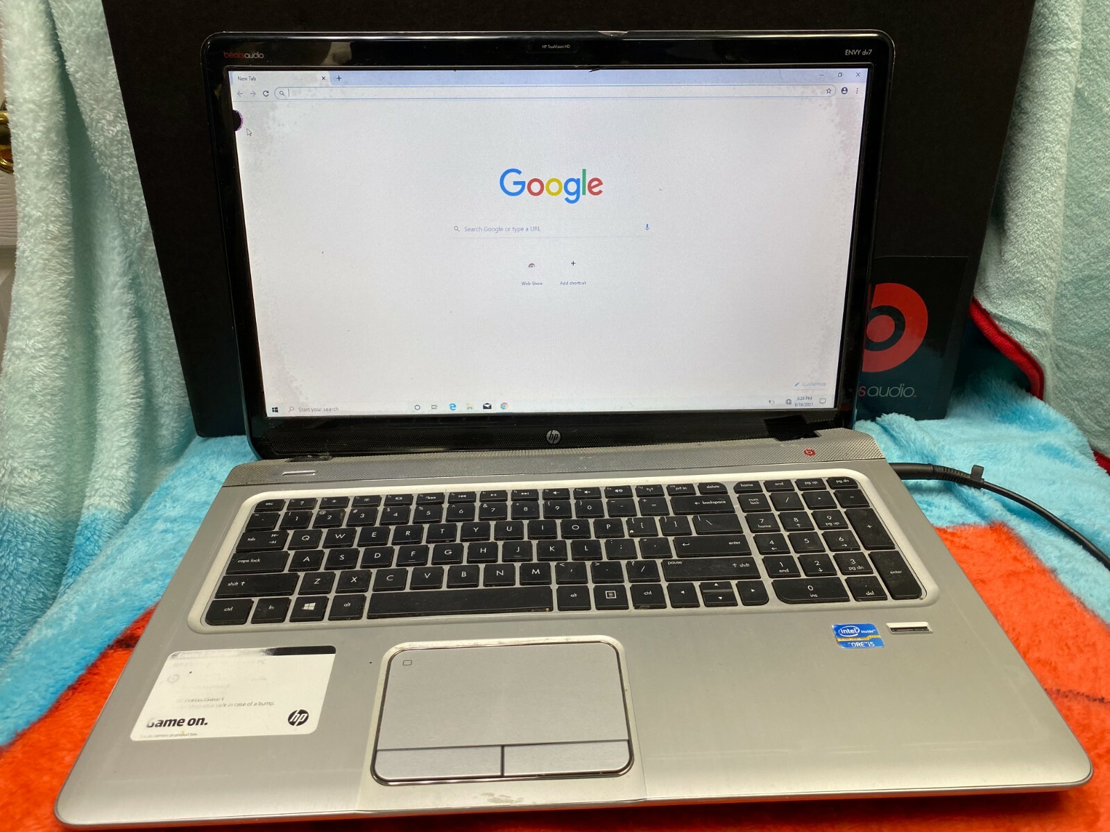 HP ENVY DV7-7255DX 17.3″ LED DISPLAY LAPTOP COMPUTER DV7 BEATS AUDIO