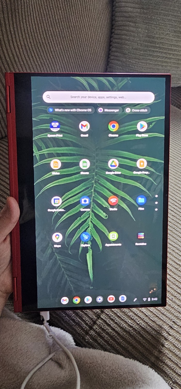 Samsung Galaxy Chromebook 13.3″ (256GB SSD, Intel Core i5 10th Gen., 4.20…