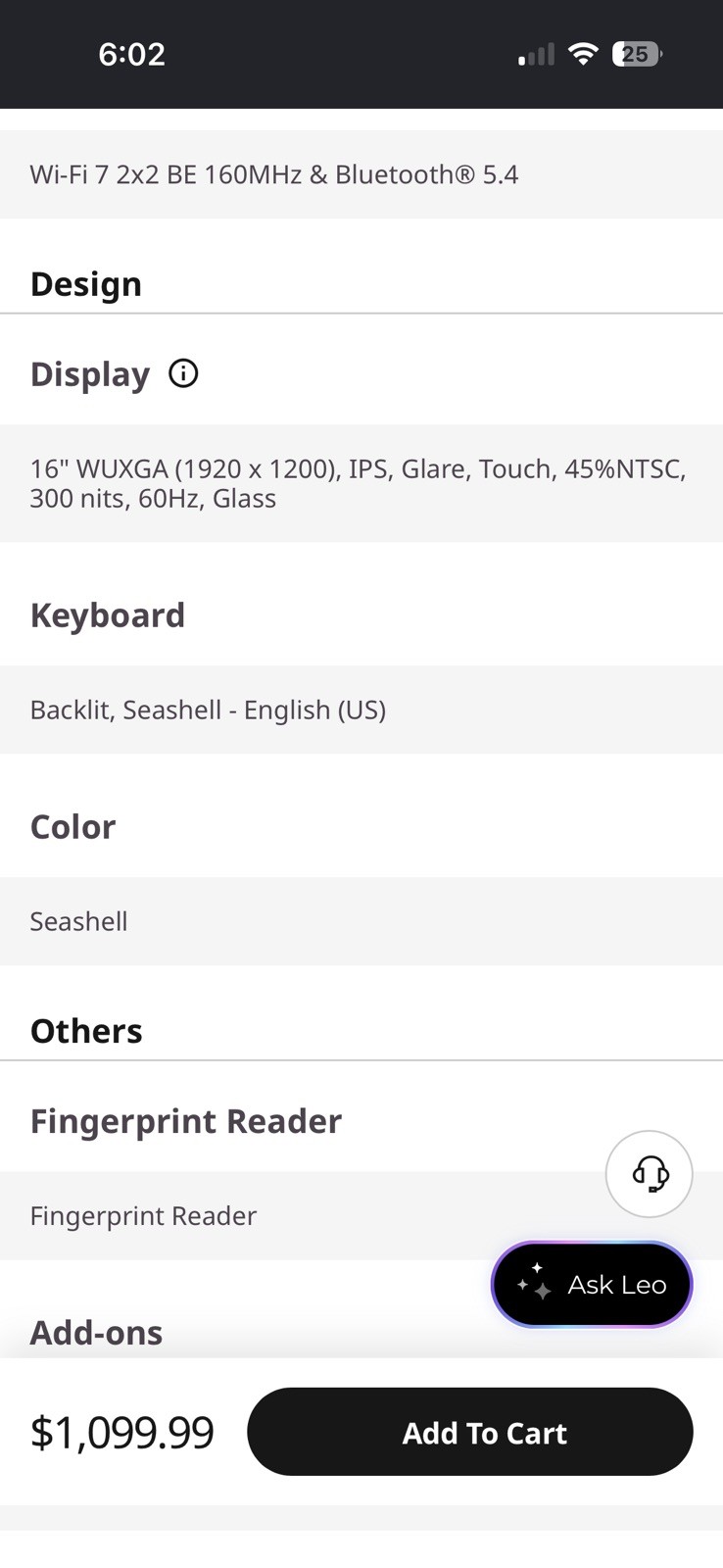 Lenovo Yoga 7 16IAP7 16″ (256GB SSD, Intel Core i5 12th Gen., 4.40 GHz, 8GB)…