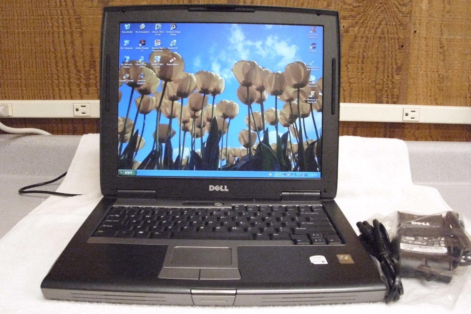 9 Pin RS-232 Dell Latitude D520 Laptop 2GB Frsh 32Bit XP, Office2010 GdBatWrkGr8