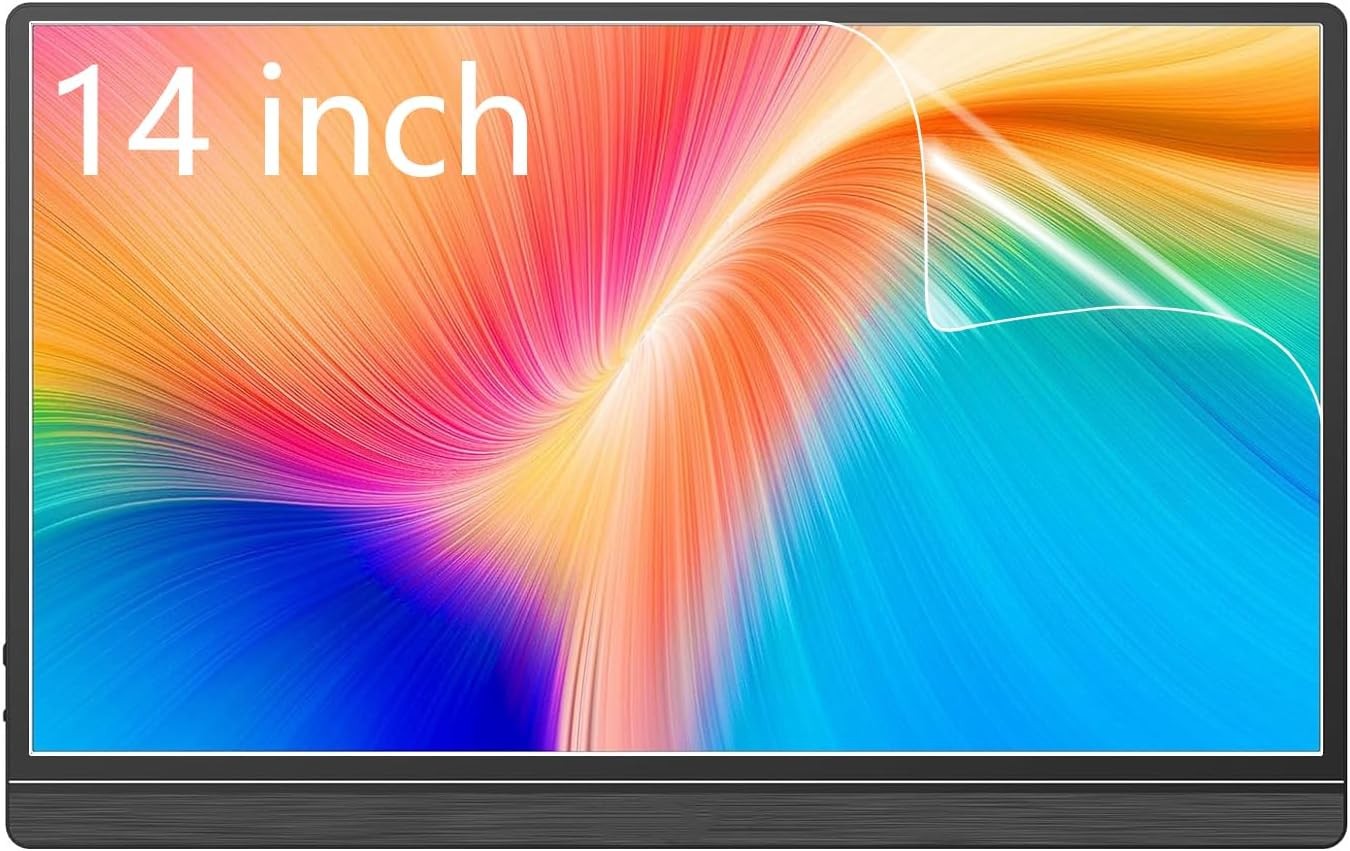 Screen Protector for 14 Inch Portable Monitor, HD Clear Anti-Scratch Shield
