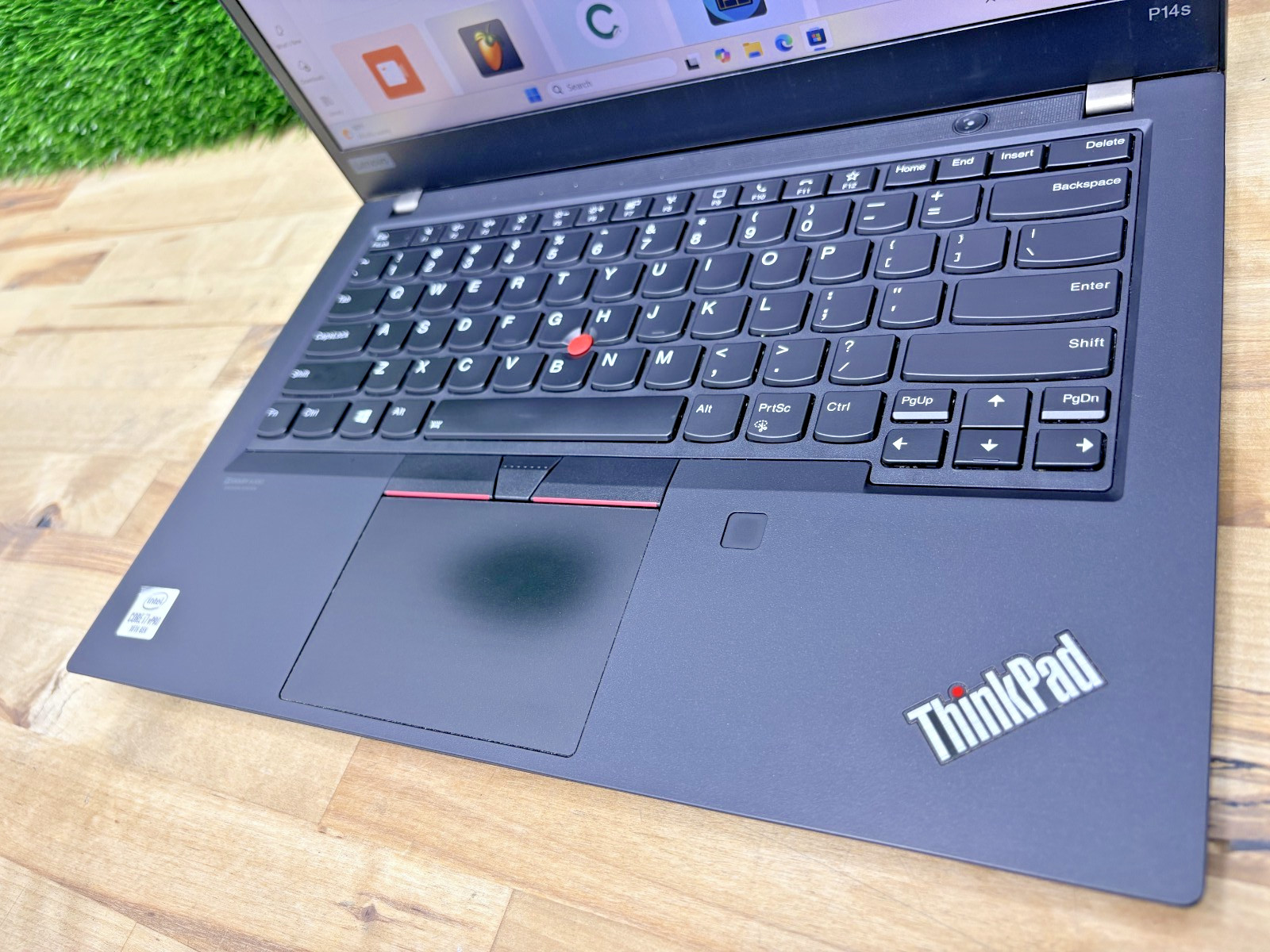 Lenovo ThinkPad P14s G. 1 Intel i7-10th Gen 1.80GHz 16GB RAM 256GB SSD W 11 Pro*