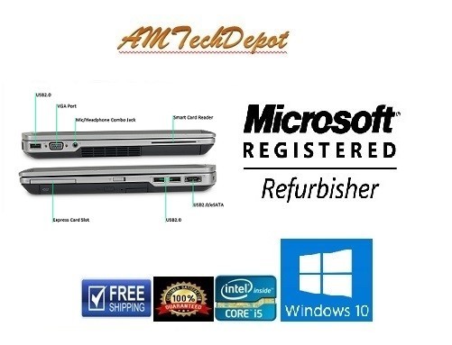 Dell Latitude E6330 Core i5-3320M 2.60GHz 8GB 250GB HDD Win11 Pro 64-BIT