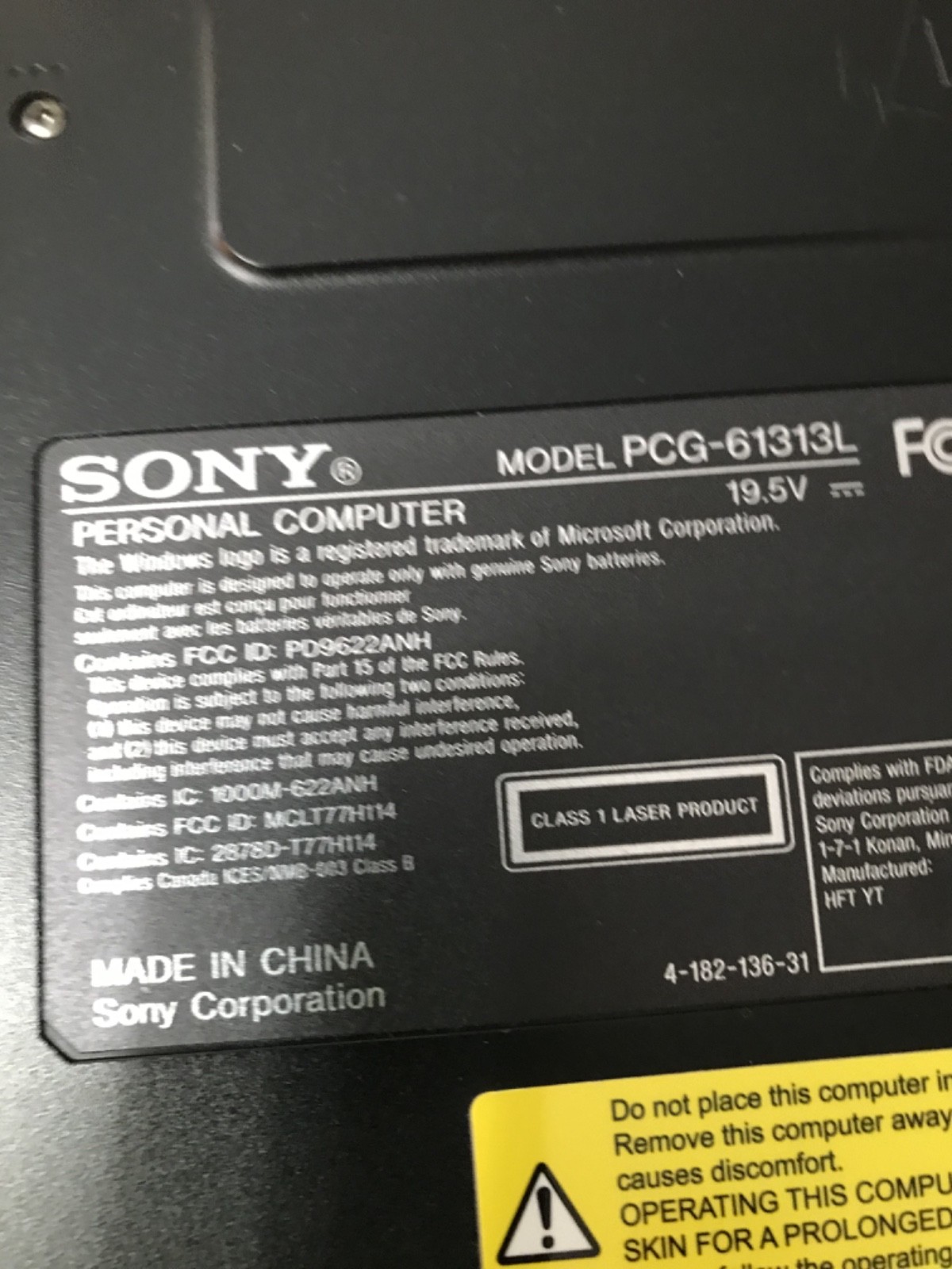 TOSHIBA SATELLITE LAPTOP/POWER CORD/EXTERNAL HARD DRIVE/WIRELESS # KEYPAD/+