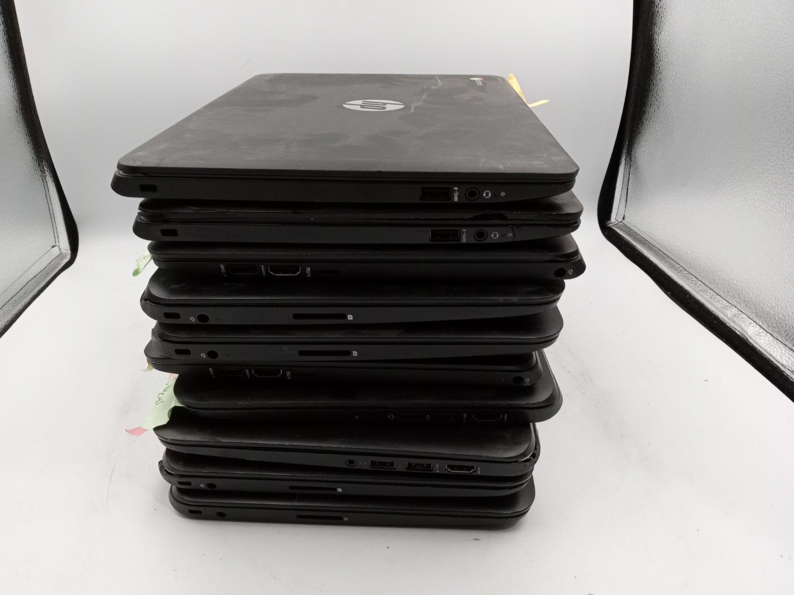 Lot of 10 – HP Chromebook 11 G3 G4 G5 11″ Laptop -FOR PARTS -VARIOUS ISSUES -RR