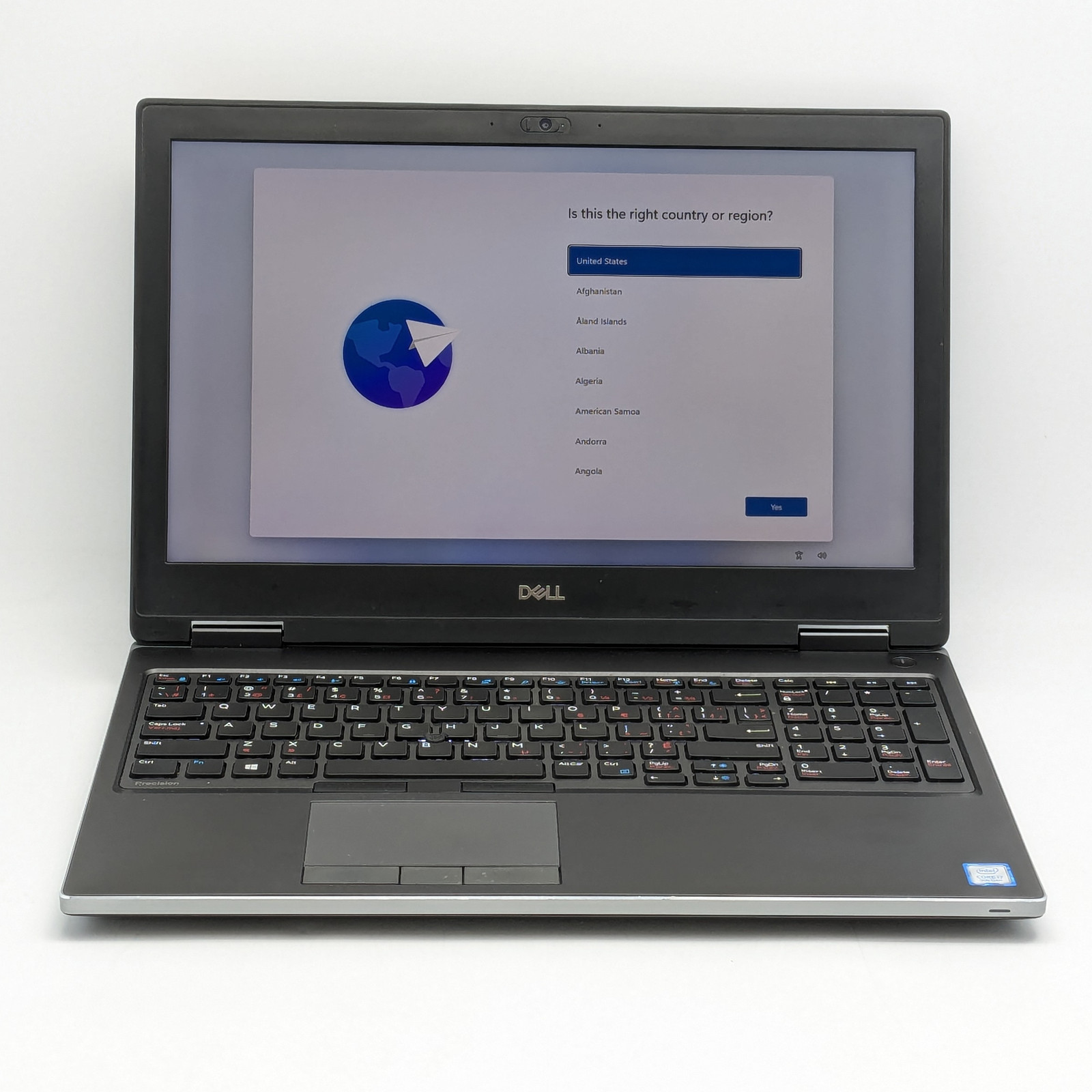 Dell Precision 7540 15.6″ i7-9850H 16GB DDR4 256GB SSD Quadro T1000 Windows 11H