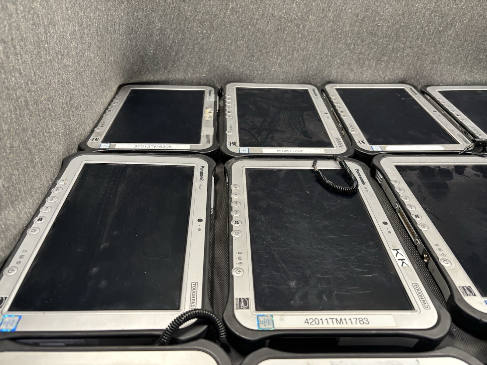 Lot of 12 Panasonic TOUGHPAD FZG1-4 i5-6300U 2.40GHz 8GB RAM 256GB SSD J12098