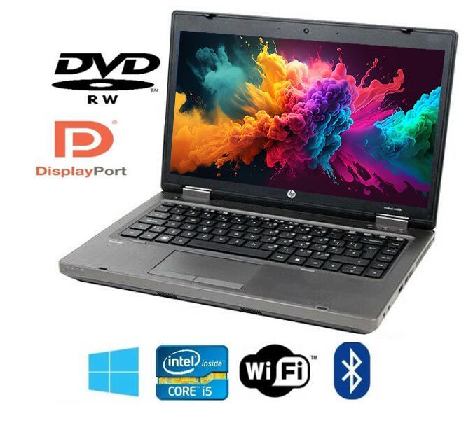 HP Probook 6460B 14″ I5-2540M Max 3.30 GHz 4/8GB RAM 256/500 SSD HDD Windows 10
