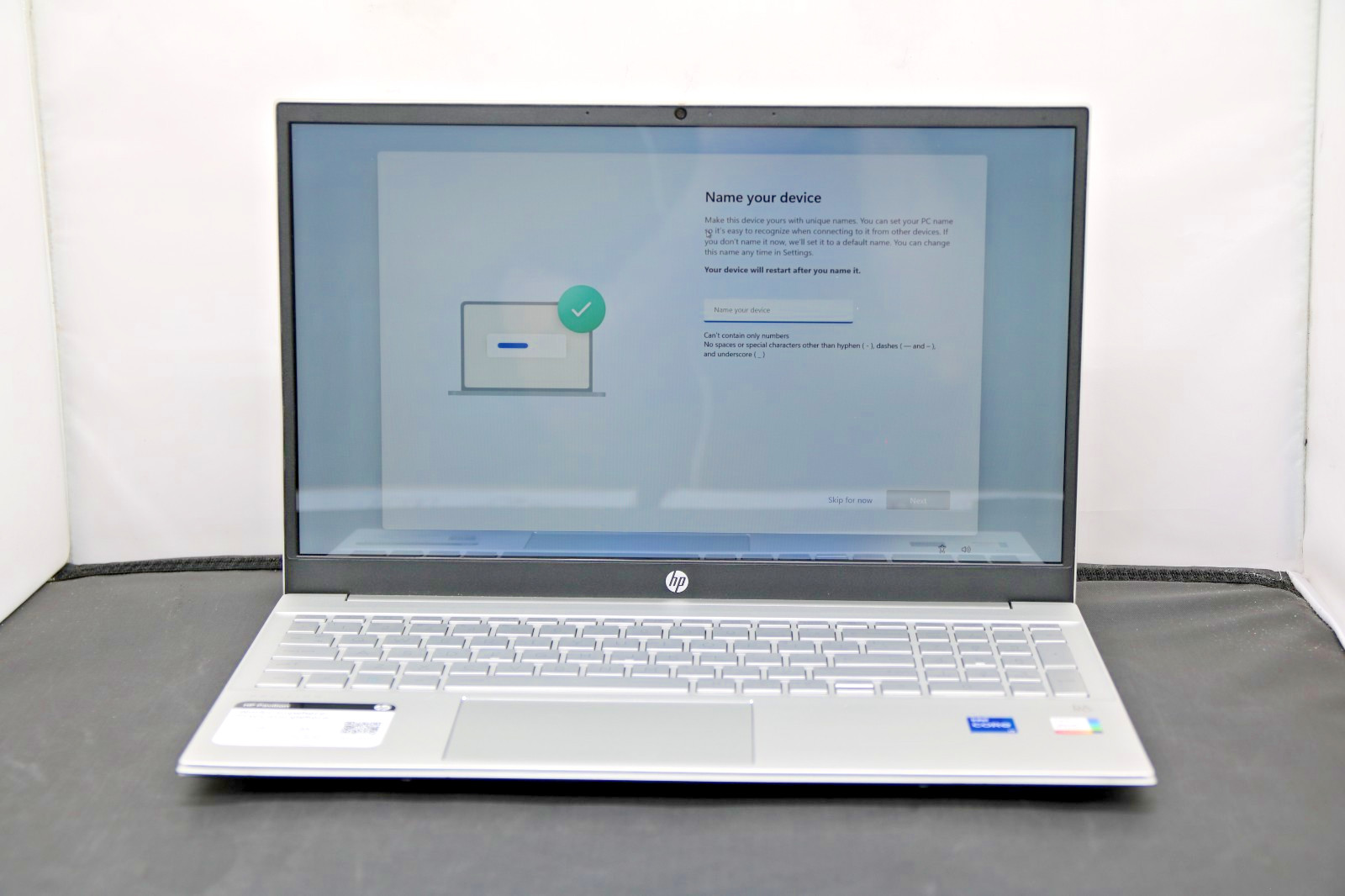 HP Pavilion 15-eg2078nr – i7-1260P – 16GB, 256GB, Windows 11 + Adapter
