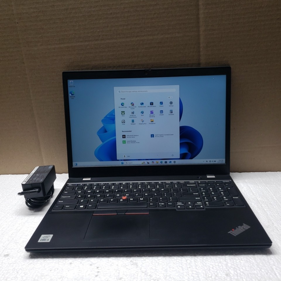 Lenovo Thinkpad T15 Gen 1 Intel Core i5-10310U 1.7GHz 8GB 256 GB SSD Windows 11