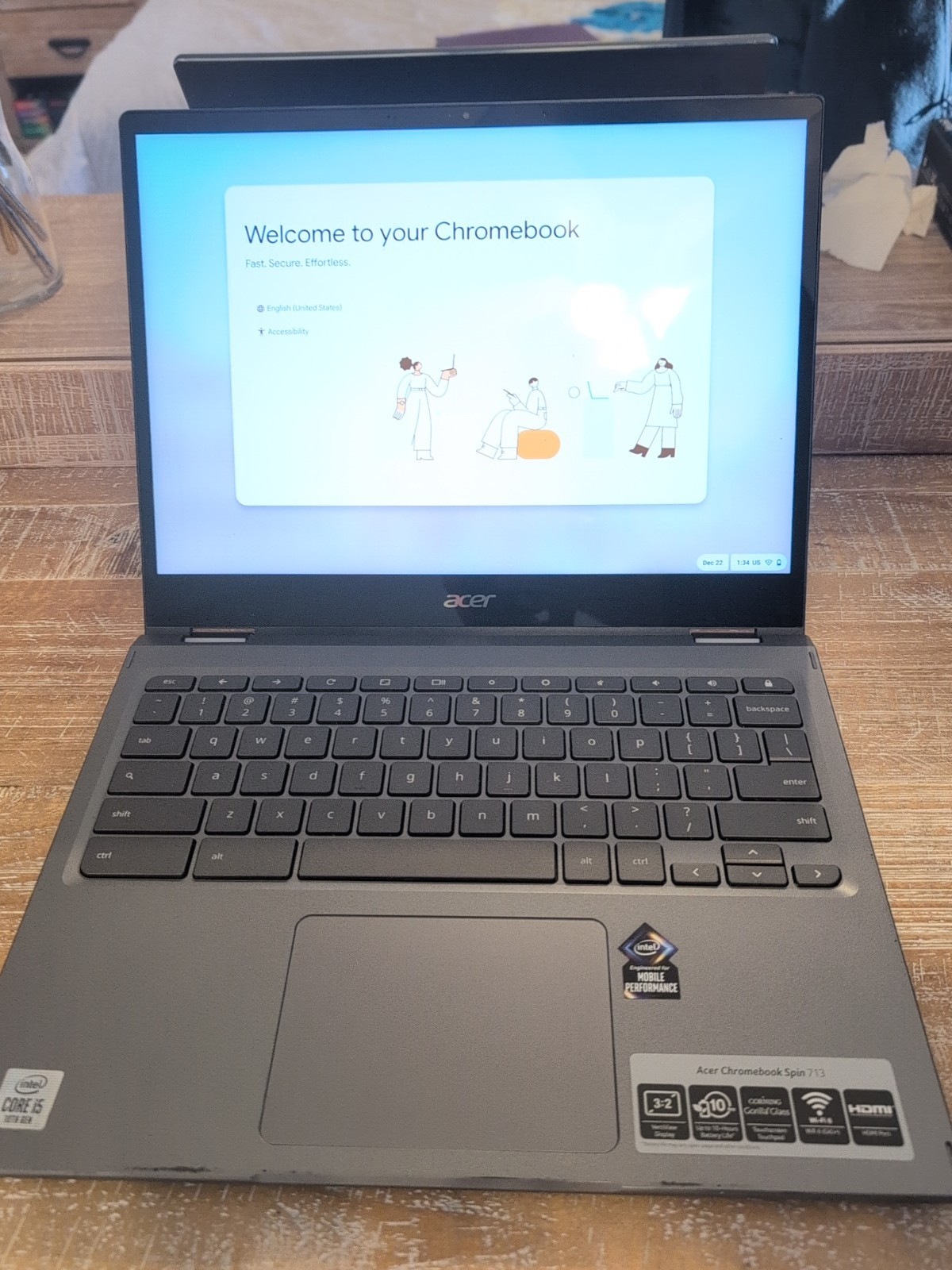 Acer Chromebook Spin 713 13.5″ (128 GB HDD, Intel Core i5-10210U, 4.2 GHz, 8 GB