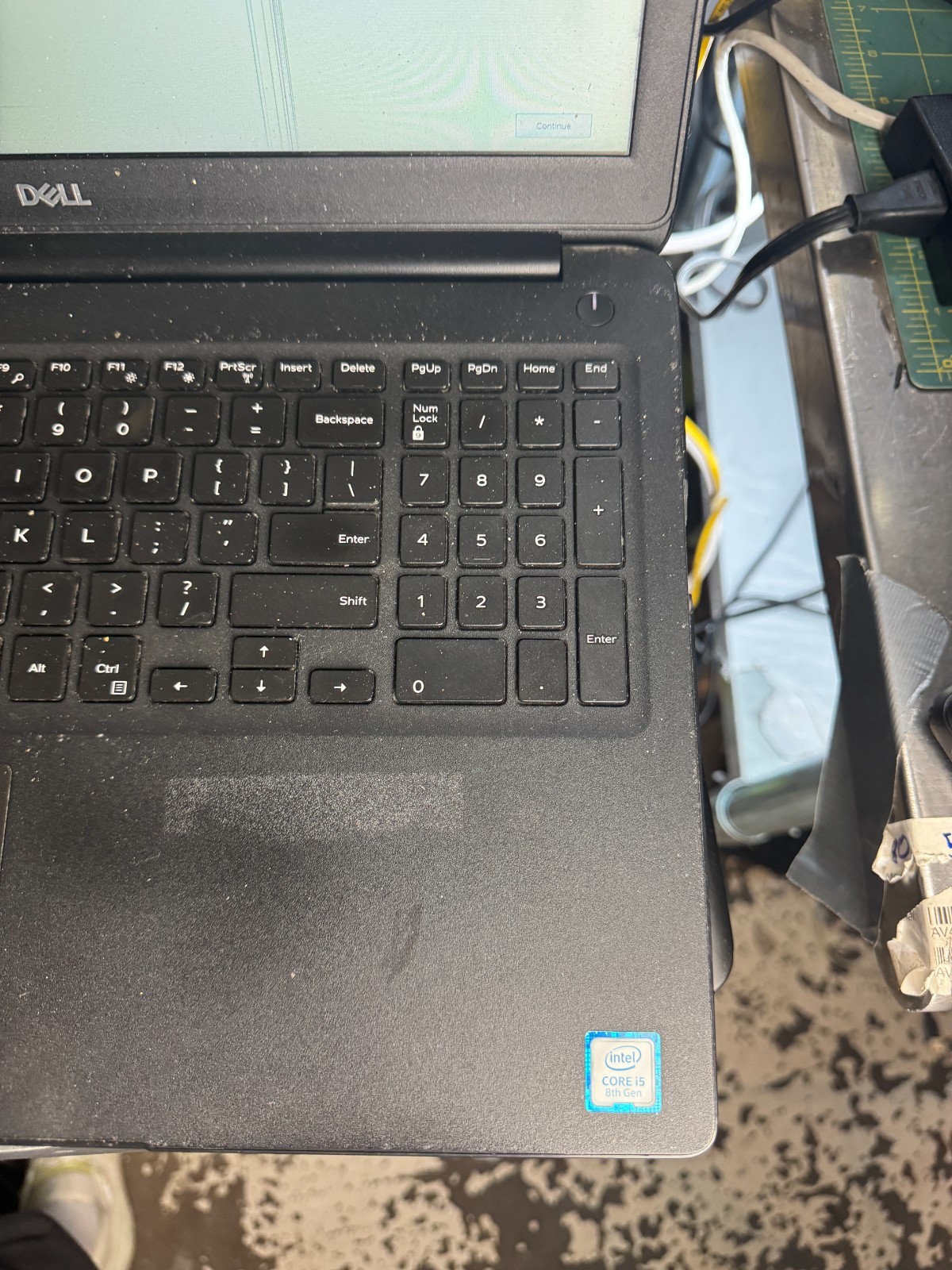 Dell Latitude 3500 Core I5 8th Gen 8GB RAM Laptop for Parts/Repair #5587