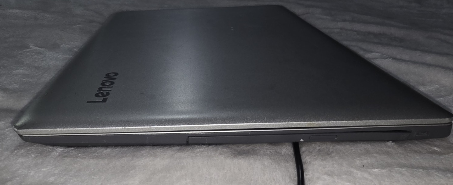 Lenova Idea Pad 320-15 /IAP Laptop Computer SILVER w/ Power Adapter Works READ