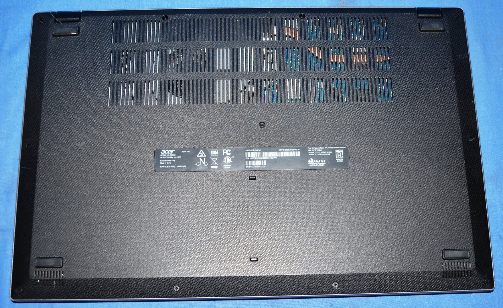 Acer Aspire 3 A317-55P-38EM N23H5 Core i3-N305 1.8GHz 8GB RAM 256GB SSD 15.6″