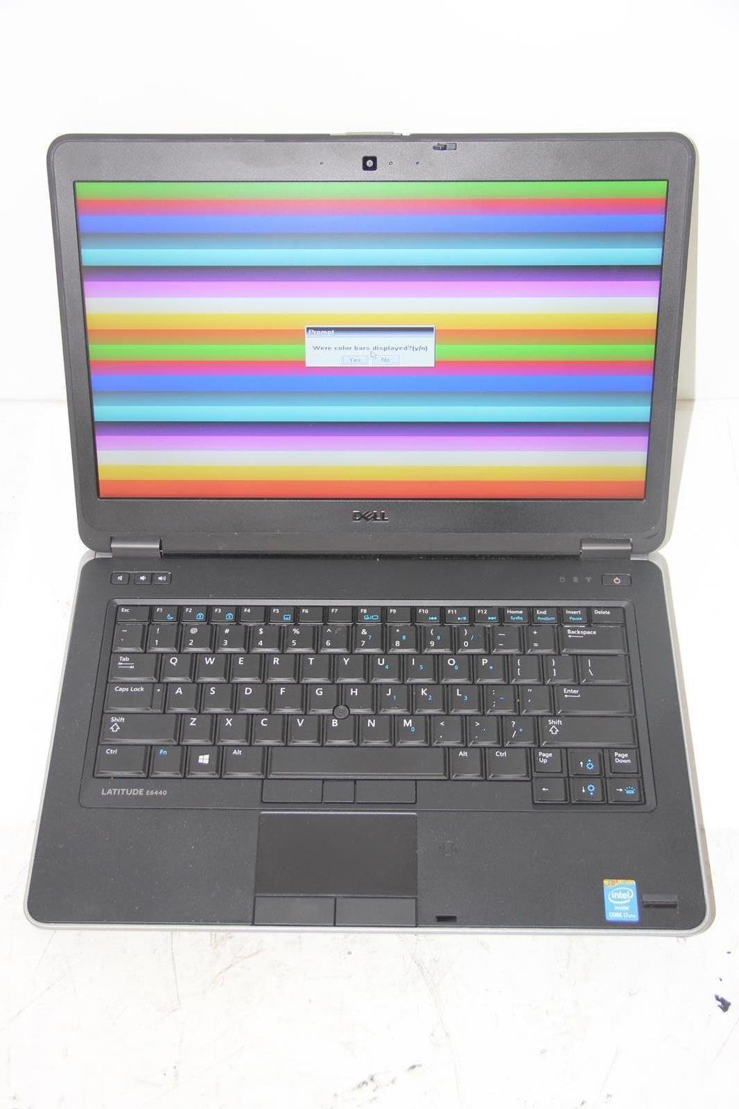 DELL LATITUDE E6440 Core i7 2.90GHz NO HDD 8GB RAM DVD-RW 14-Inch Laptop TESTED