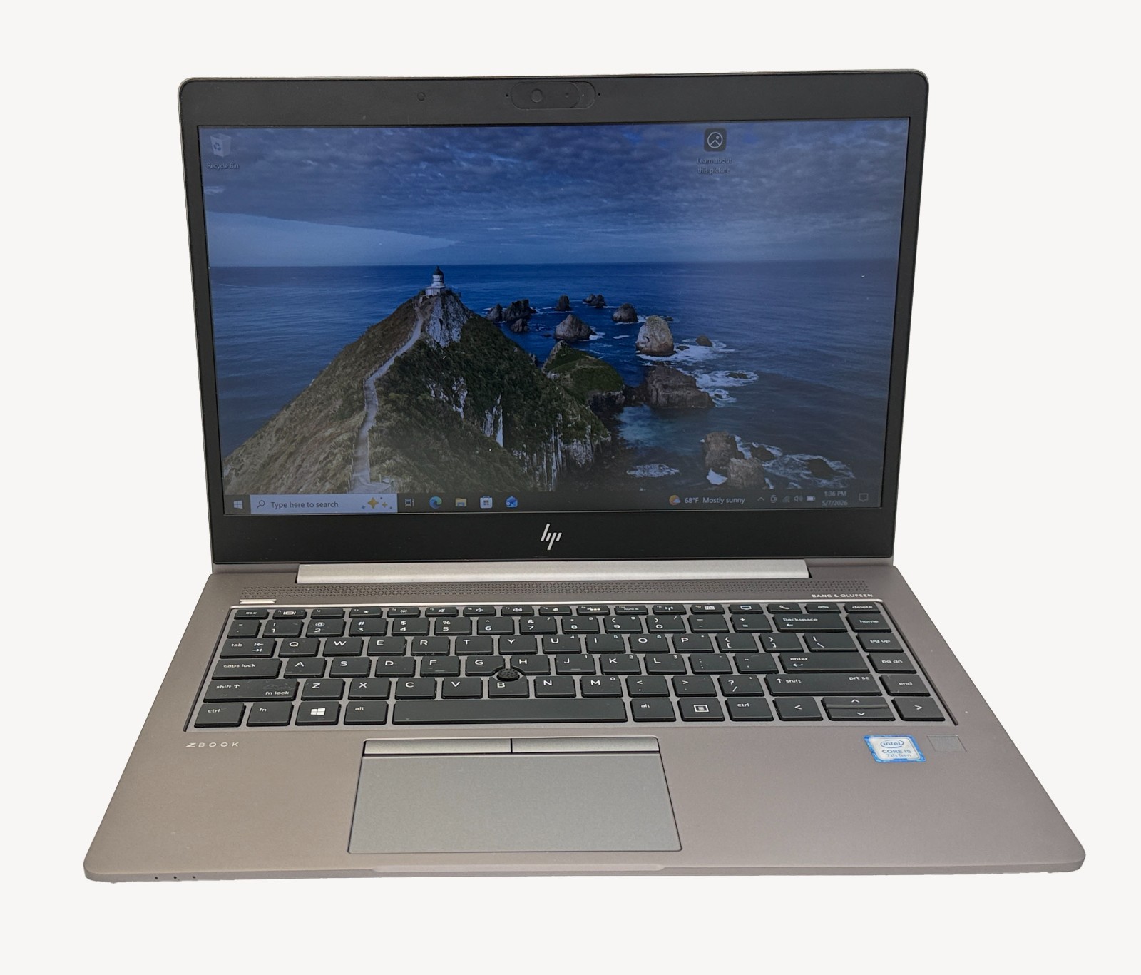 HP ZBook 14u G5 i5-7300u 2.6GHz 8GB RAM 128GB SSD – Windows 10