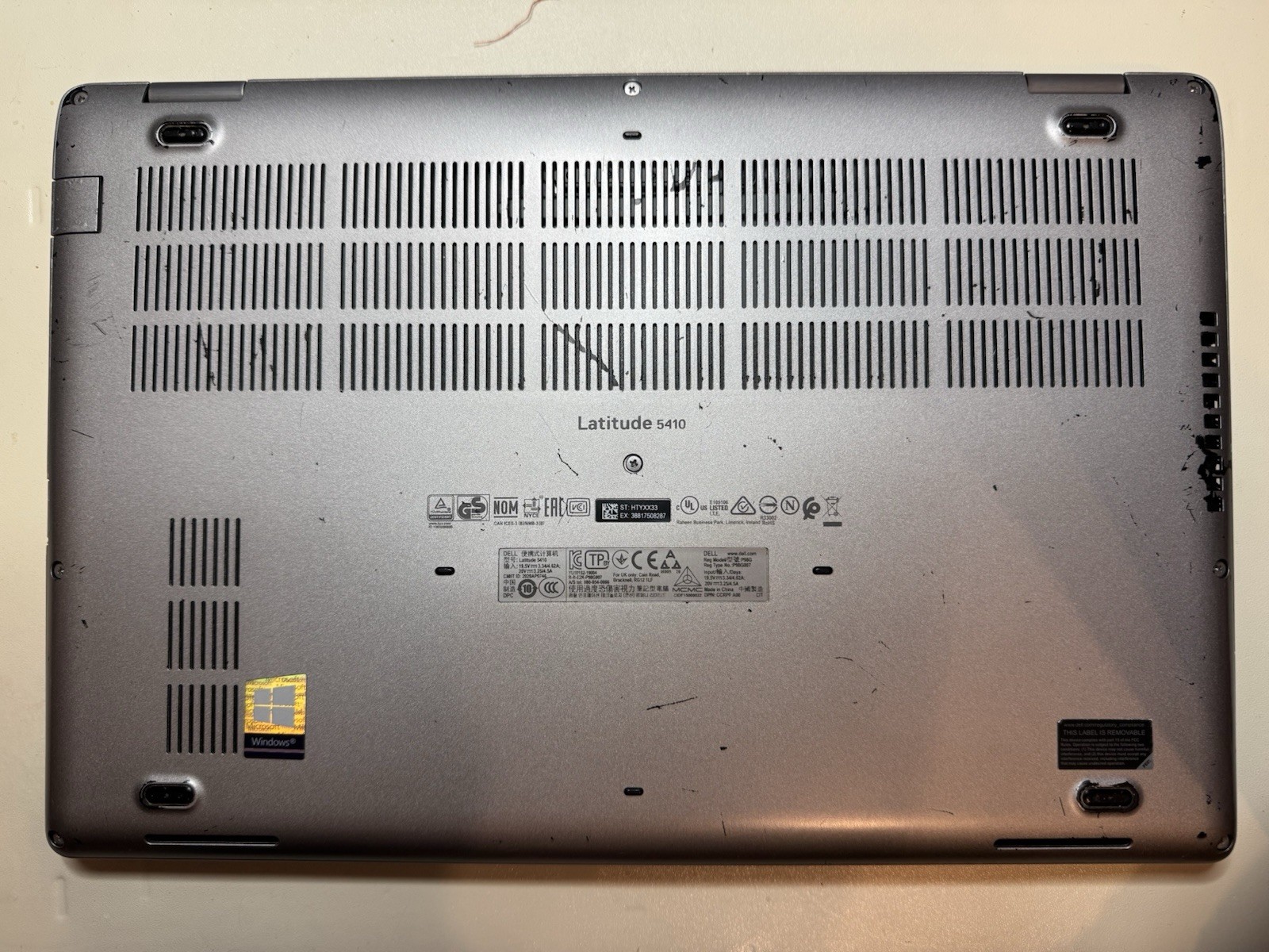 Dell Latitude 5410 14″ i7-10610U 16GB DDR4 RAM 238GB NVMe SSD Win11 Pro