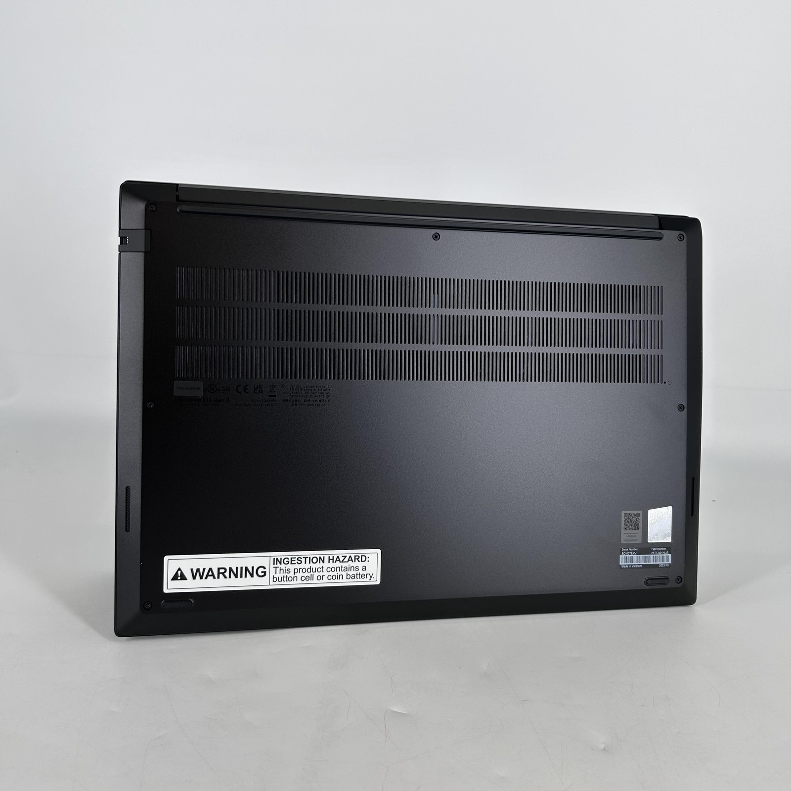 Lenovo ThinkPad E16 Gen 3 Black FHD+ 2.2GHz Core 5 210H 16GB 256GB SSD Excellent
