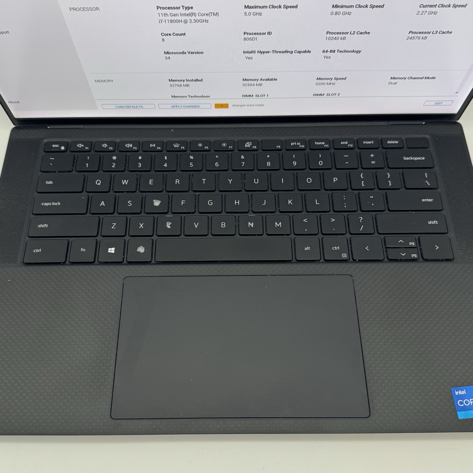 Dell Precision 5560 15.6″ FHD+ | i7-11800H 2.30GHz | Quadro T1200 | No RAM/SSD