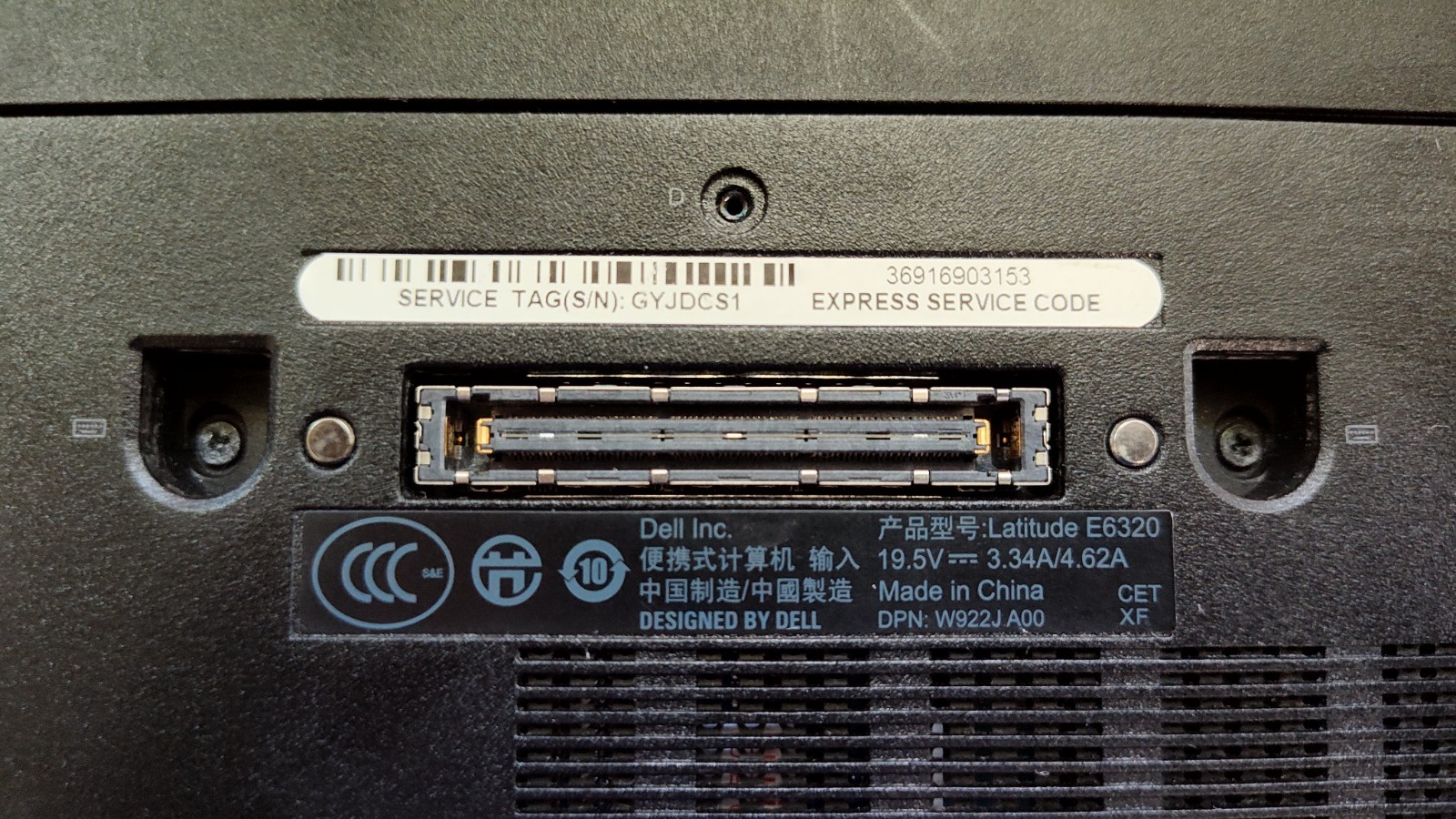 Dell Latitude E6320 13.3″ Laptop w/i5-2520M 2.50, 6GB RAM, 240GB HDD