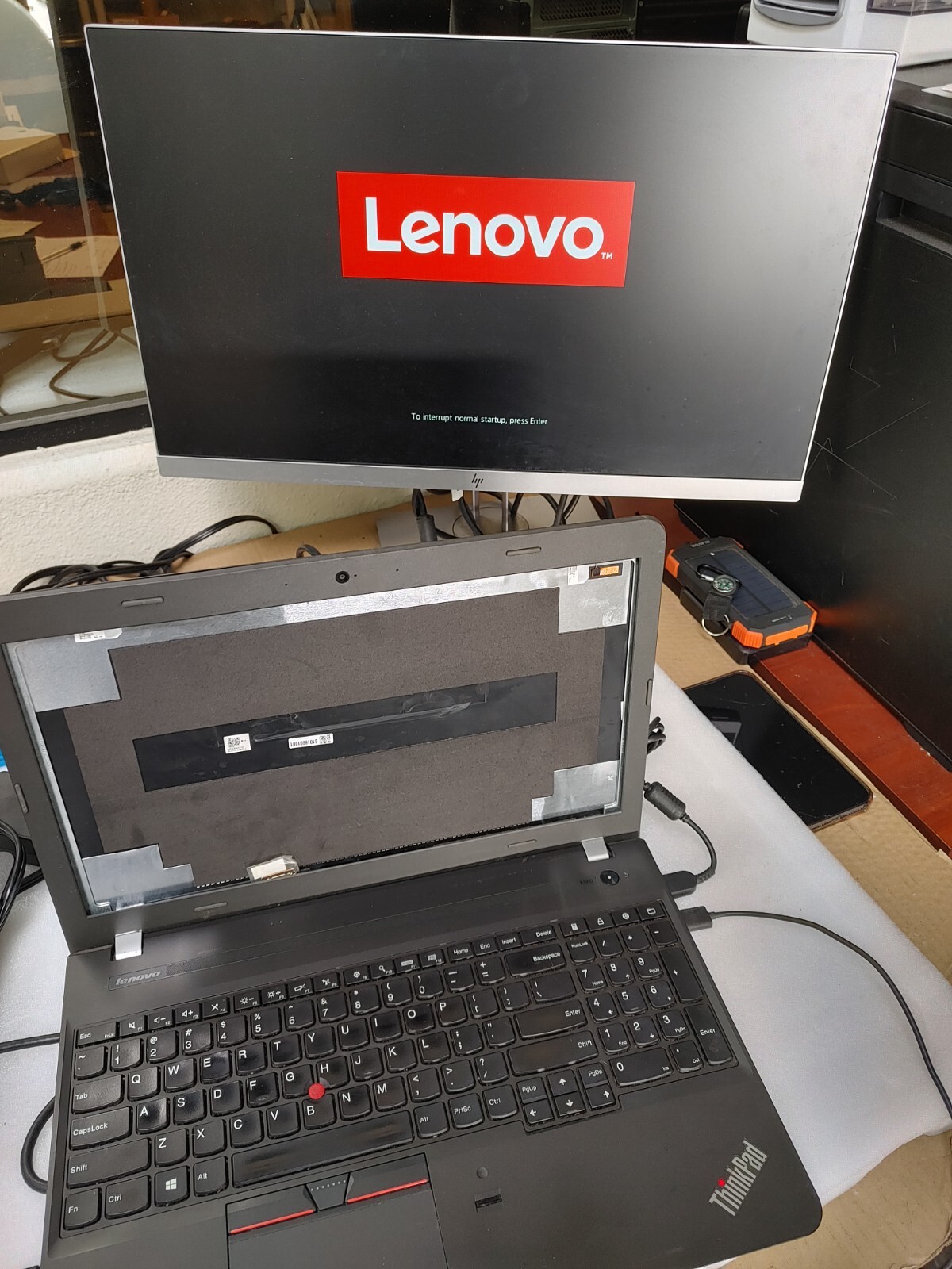 Lenovo ThinkPad E560 Core i5-6th Gen , 4GB RAM , NO HD ( Selling Motherboard)