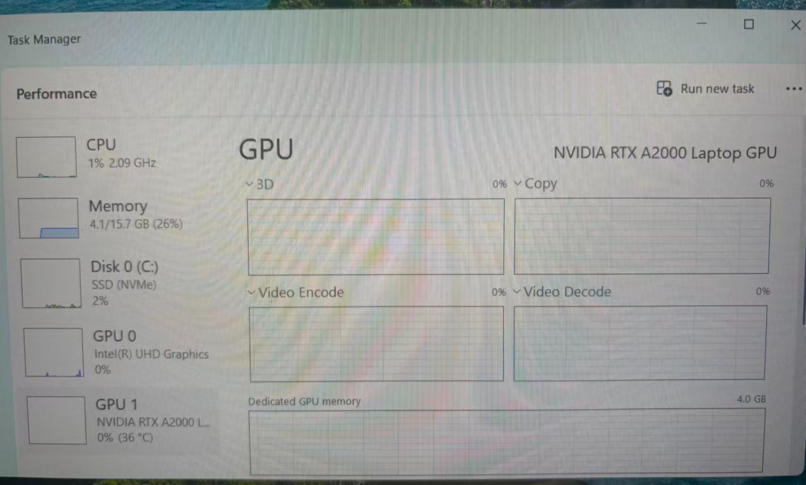 Dell Precision 5560 Xeon W-11955M 16GB 256GB SSD RTX A2000 Win 11 Pro