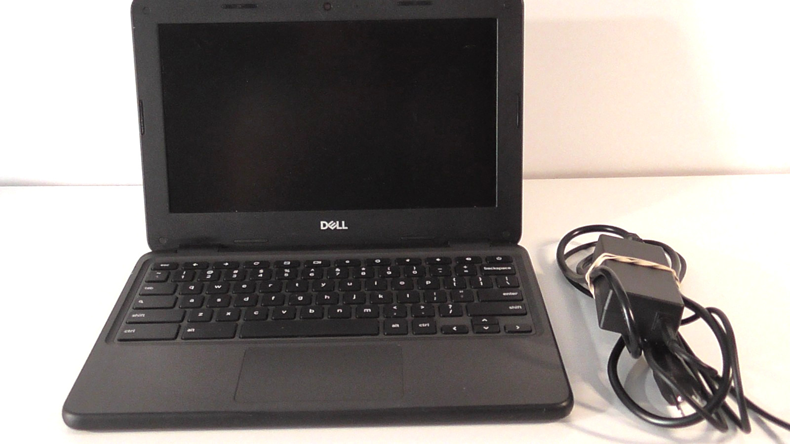DELL CHROMEBOOK 3100 AND POWER SUPPLY –Good condition.