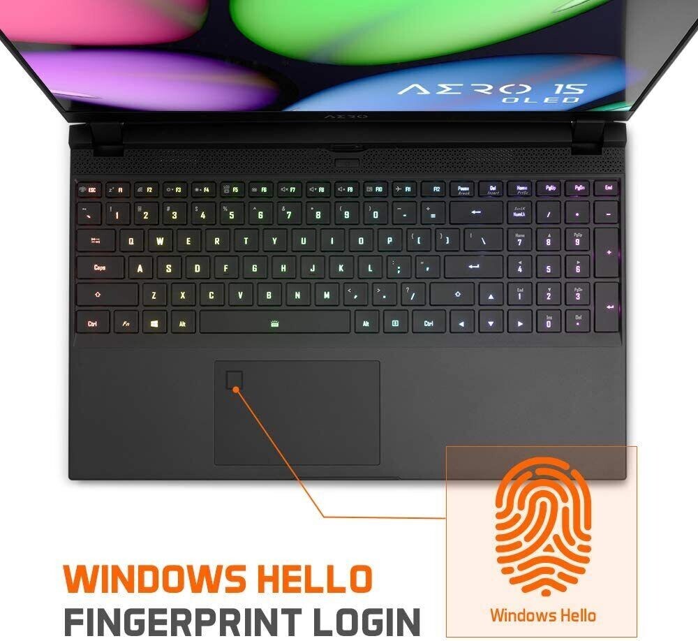 BROKEN AS-IS GIGABYTE 15.6″ UHD i7-9750H 16 RTX 2060 FPR AERO 15 OLED