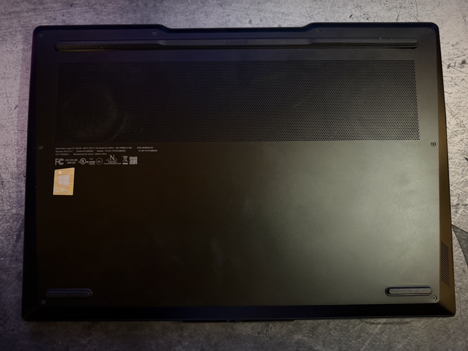 Lenovo Legion Slim 7 15.6″ Gaming Laptop Ryzen 7 5800H 16GB 2TB SSD RTX 3060