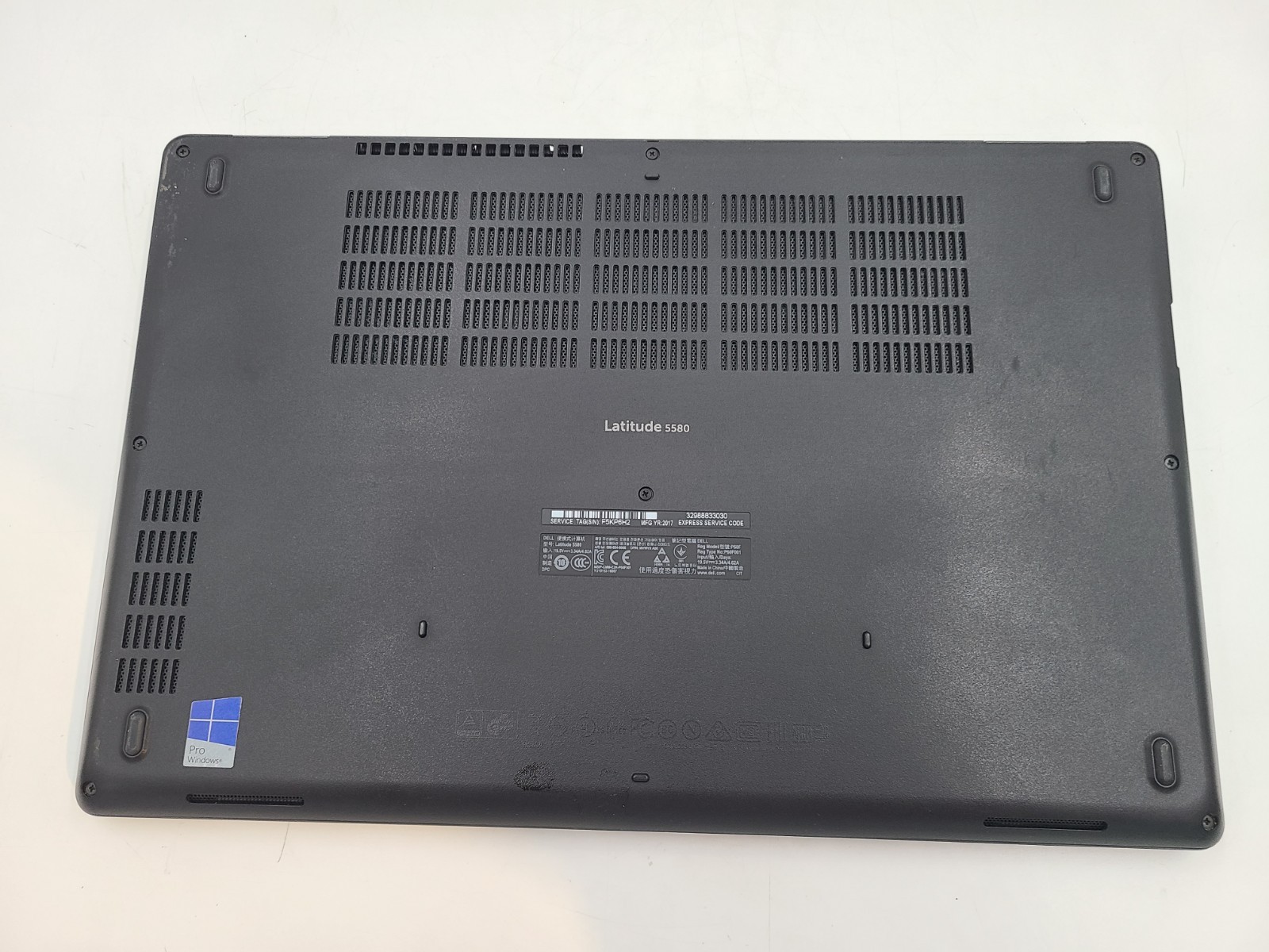 Dell Latitude 5580 i5-7200U 2.50GHz 8GB Ram 256GB SSD Win 11 PRO