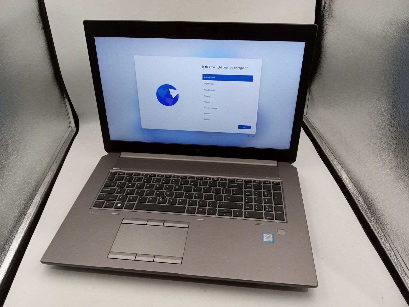 HP ZBook 17 G6 Intel i7-9750H 16GB RAM 128GB SSD Win11 T1000 – READ -RR