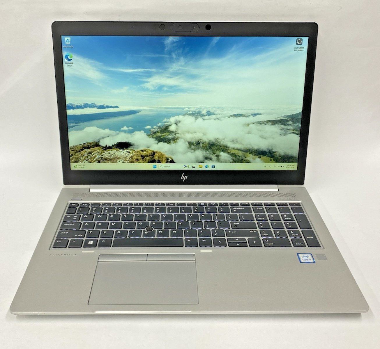 HP Elitebook 850 G6 – Touchscreen – i5-8265u – 16GB – 512SSD – W11P – READ