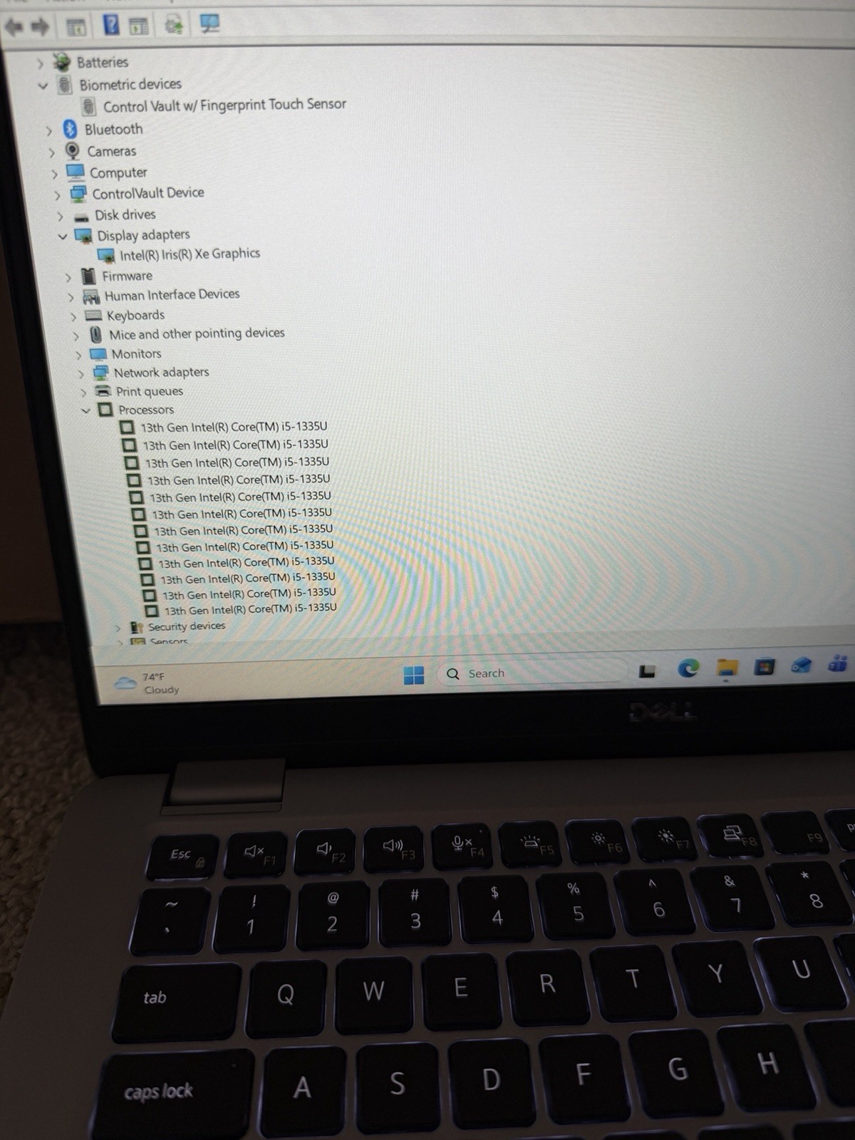 DELL LATITUDE 5340 CORE i5 13TH GEN 16GB RAM 512GB SSD