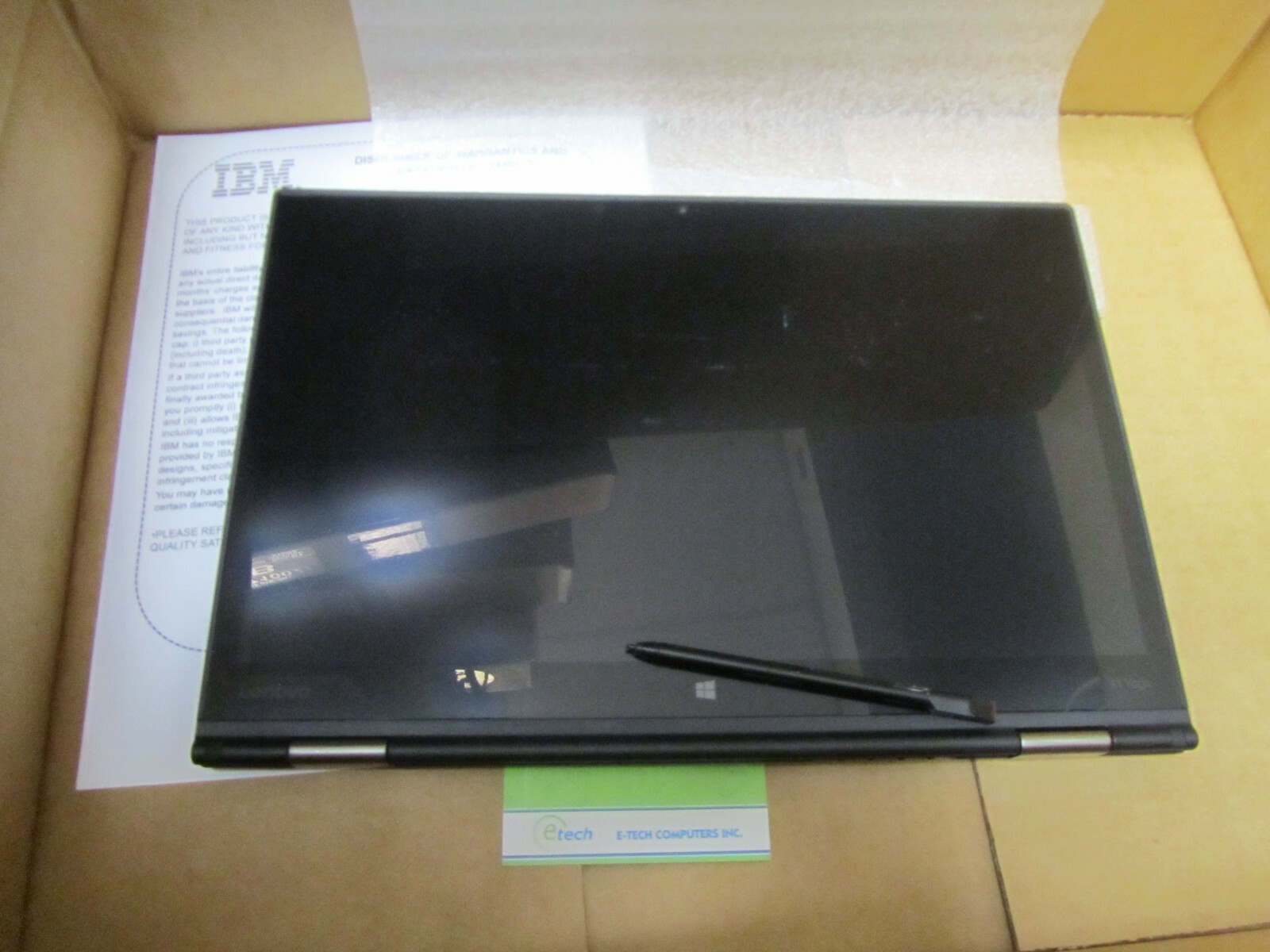 ThinkPad X1 Yoga i5-6300U 8GB RAM 256GB SSD, 14″ WQHD 2560×1440 Touch Screen PEN