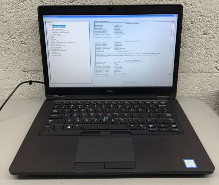 Dell Latitude 5491 14″ Laptop i7-8850H- READ DESC