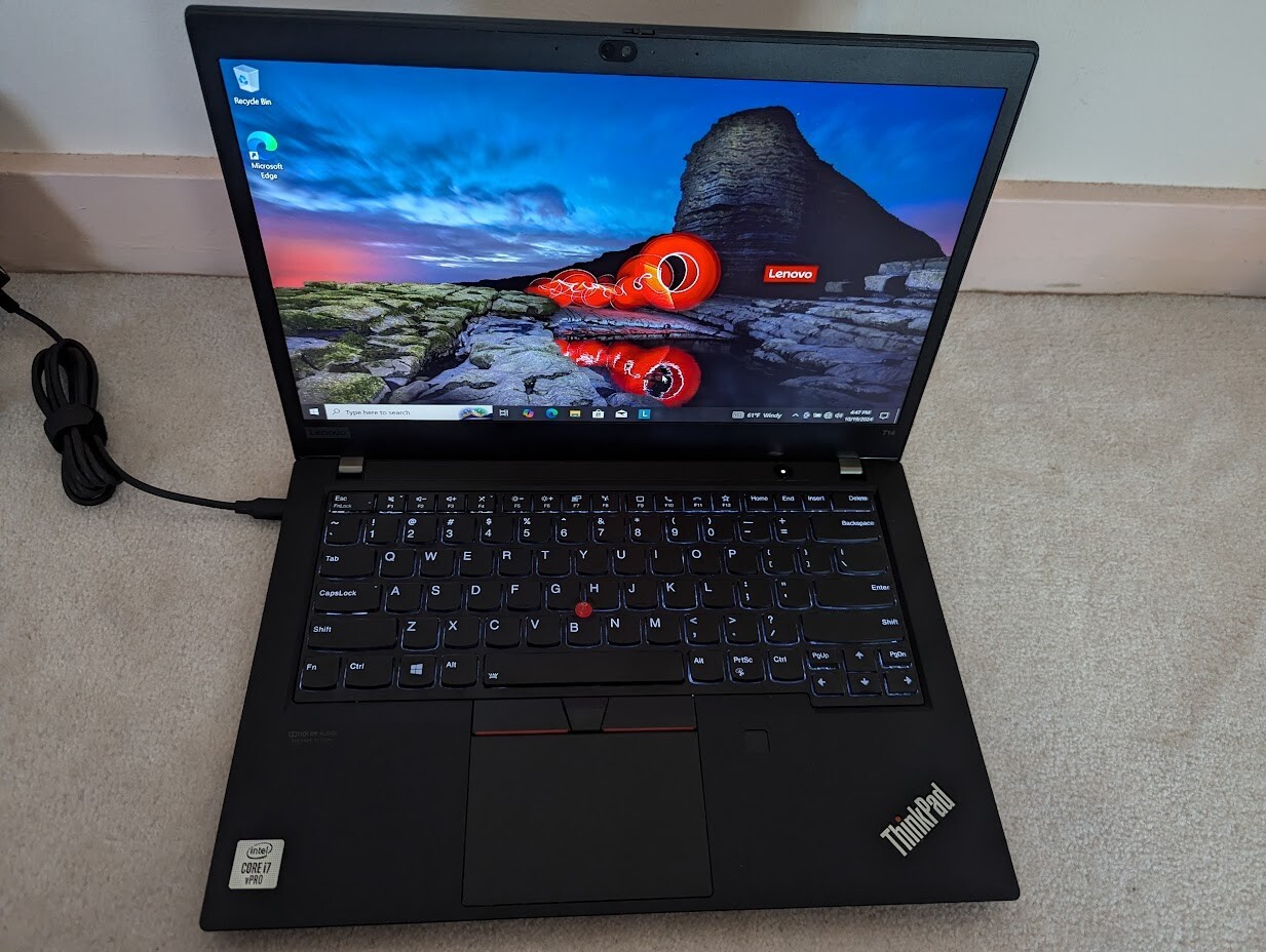 Lenovo Thinkpad T14 G1 i7-10610U 48GB RAM/500 GB SSD – Win 10 Pro