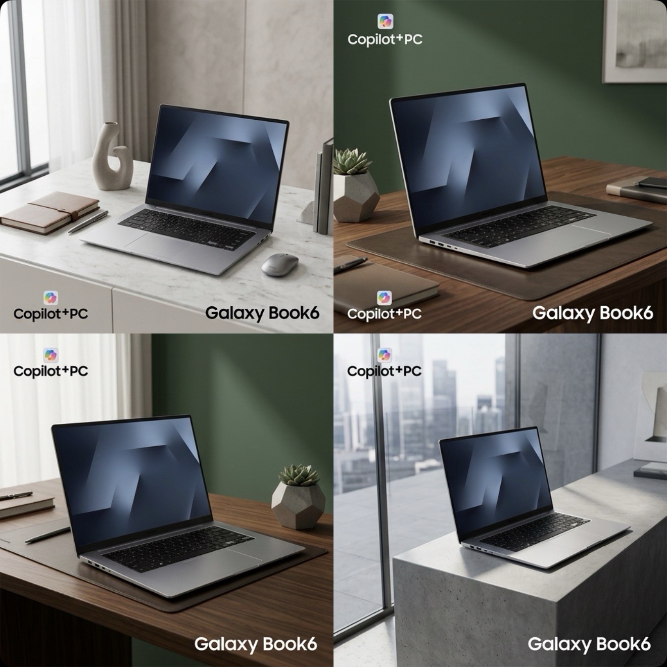 Samsung Galaxy Book6 16″ 120Hz IPS Touch Core Ultra 7-355 16G 512G Copilot+ NIB